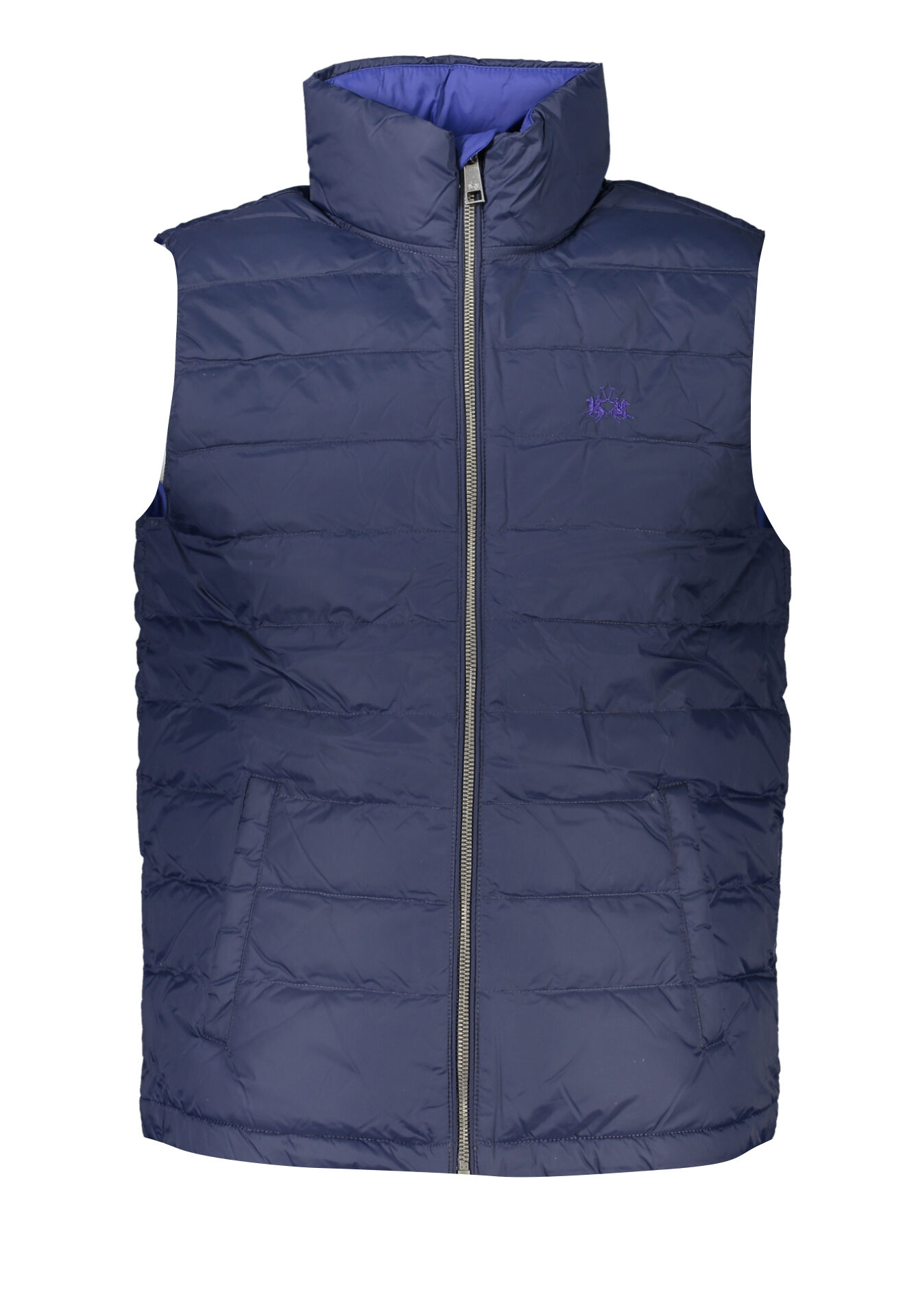 LA MARTINA BLUE MEN'S SLEEVELESS