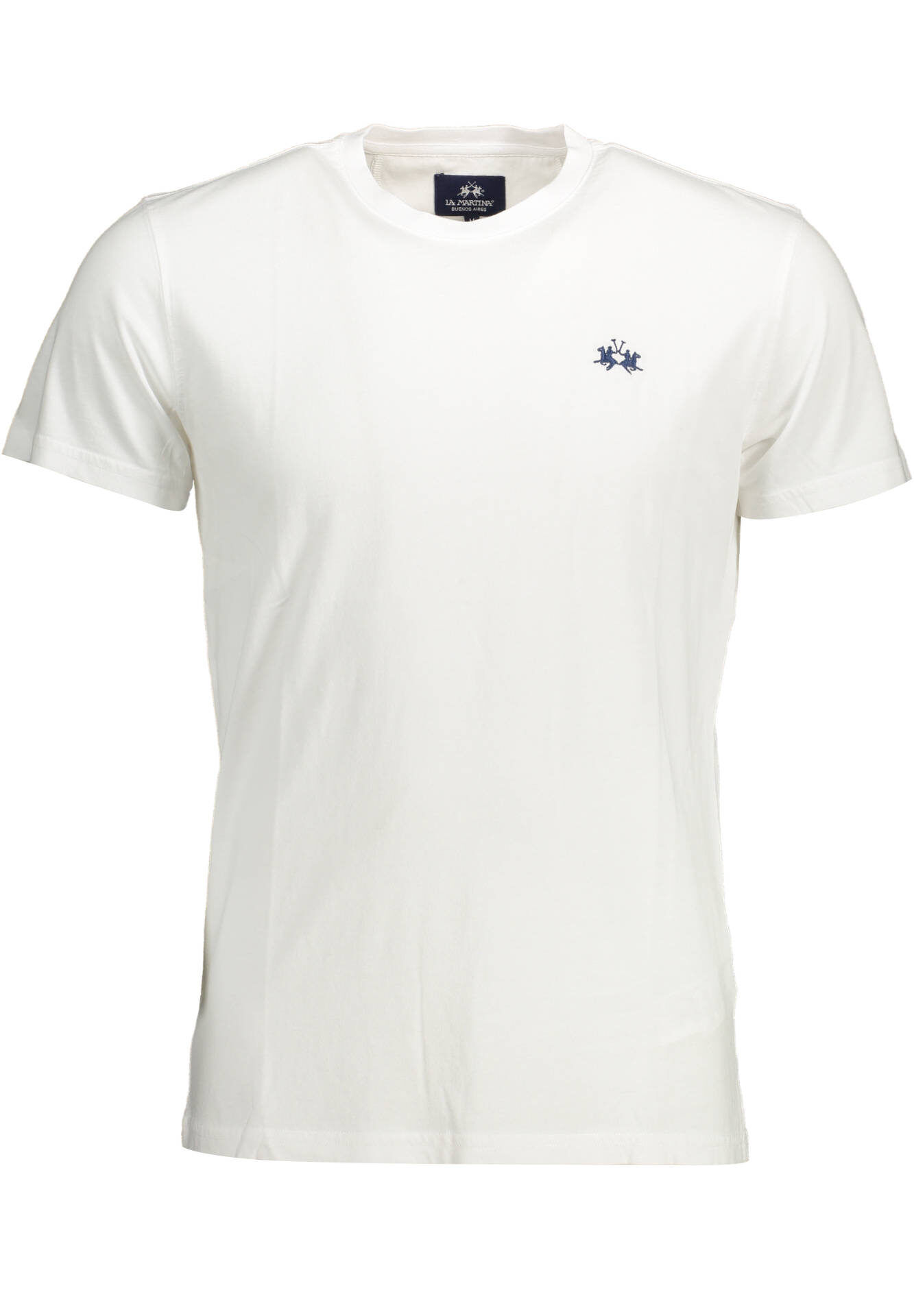 LA MARTINA MEN'S WHITE SHORT SLEEVE T-SHIRT