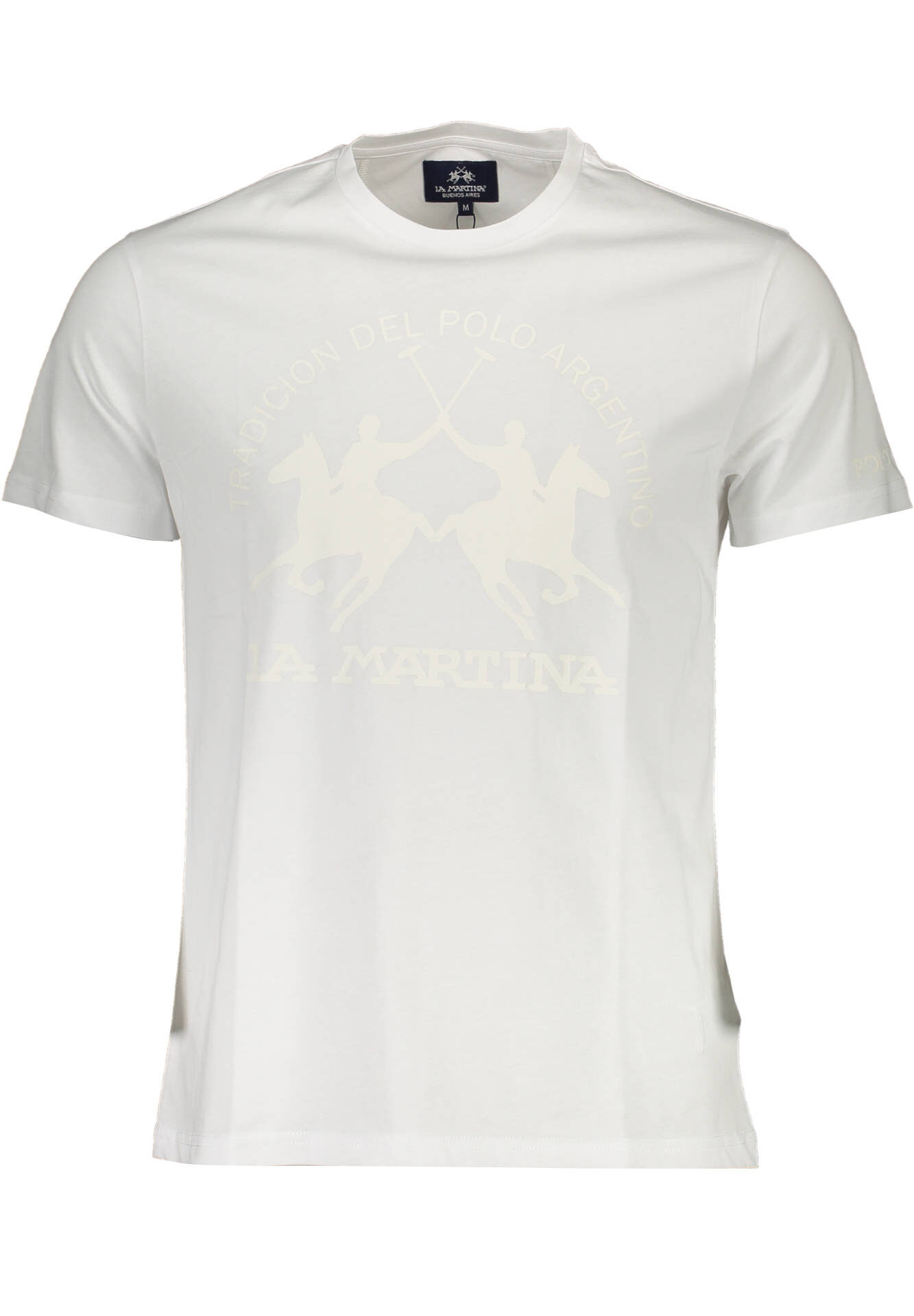 LA MARTINA MEN'S SHORT SLEEVE T-SHIRT WHITE