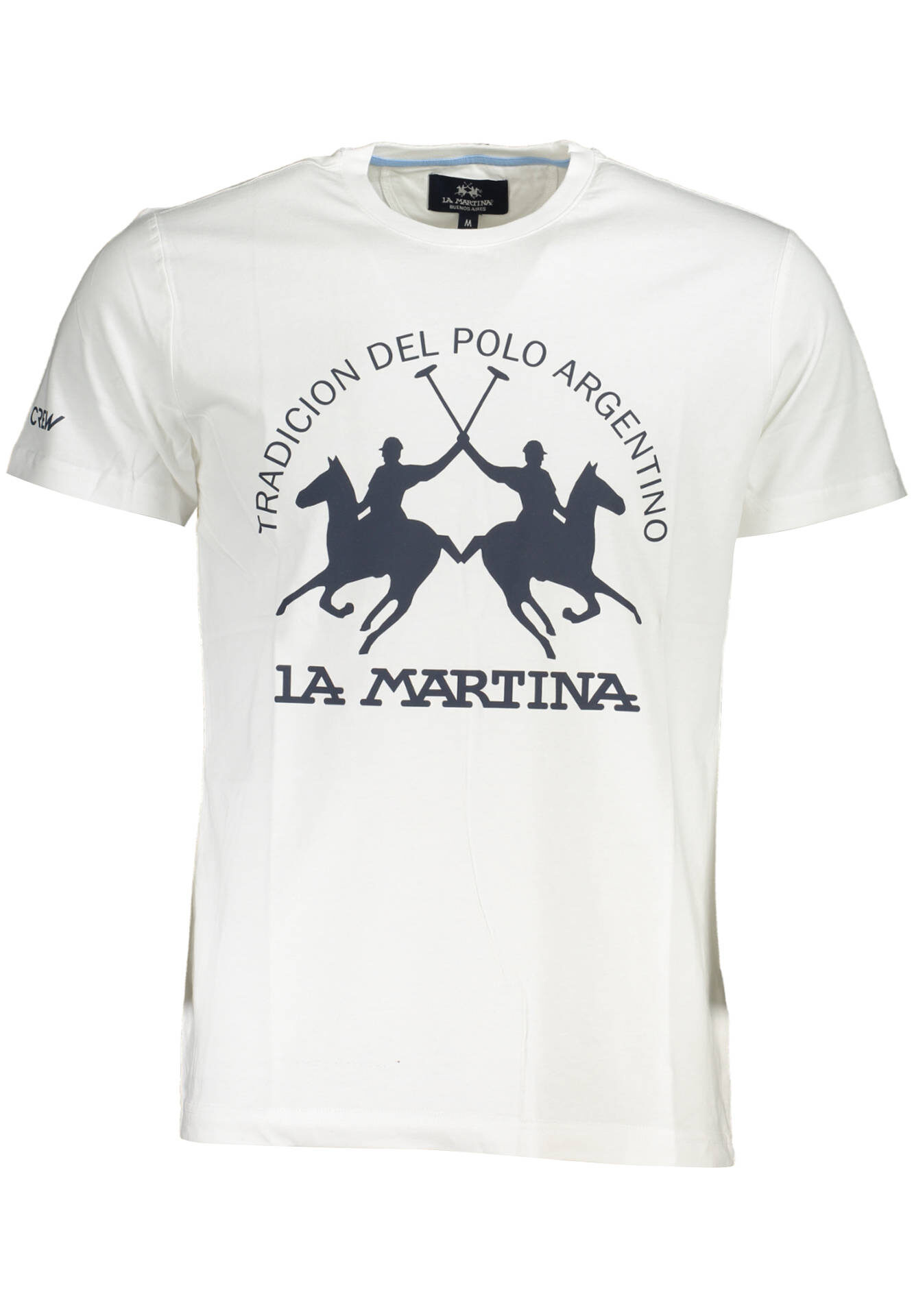 LA MARTINA MEN'S SHORT SLEEVE T-SHIRT WHITE