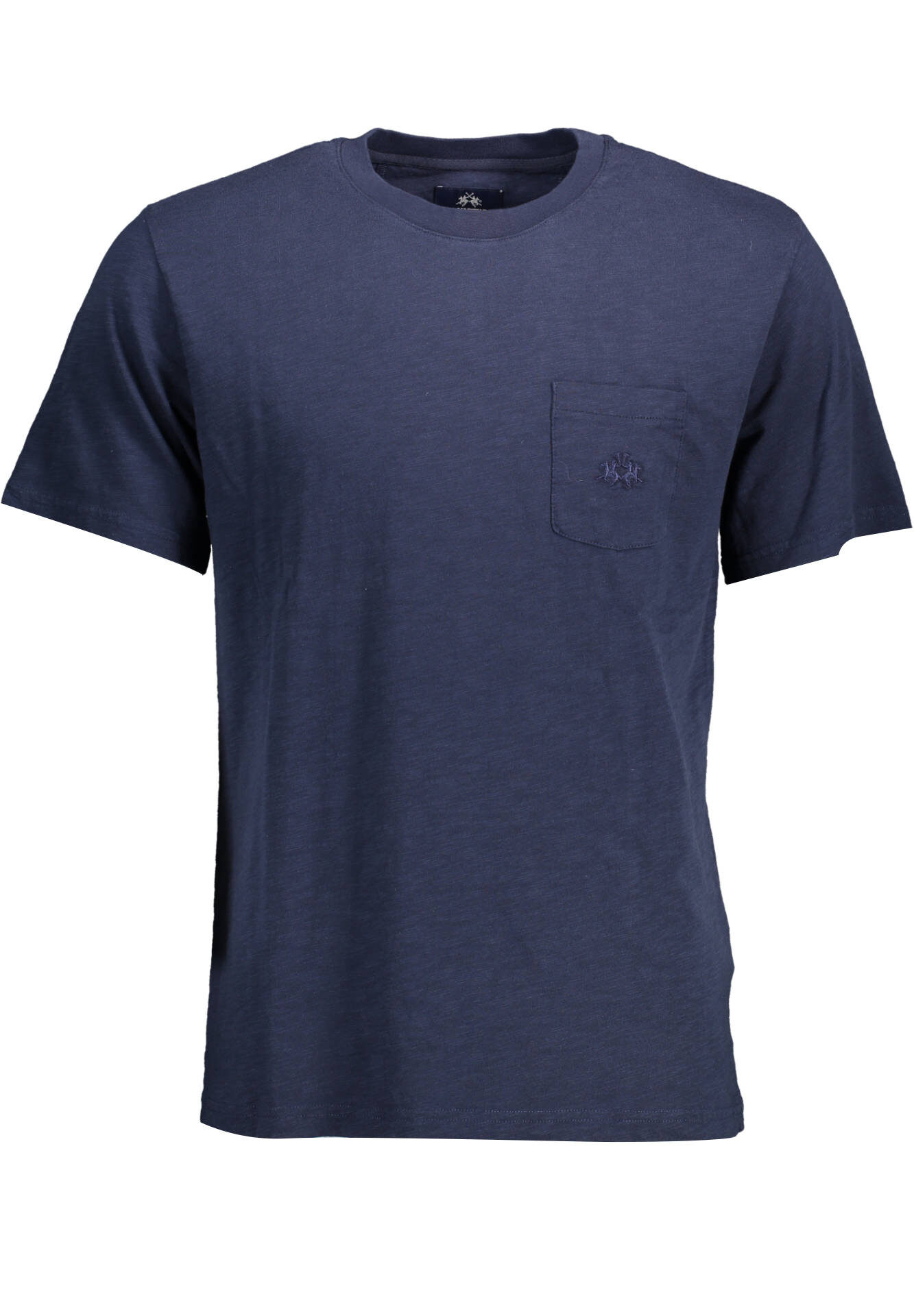 LA MARTINA MEN'S SHORT SLEEVE T-SHIRT BLUE