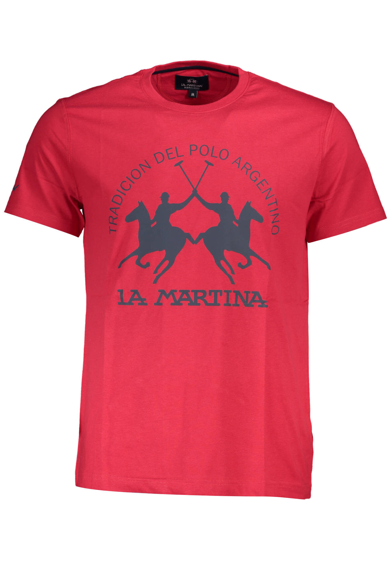LA MARTINA MEN'S SHORT SLEEVE T-SHIRT RED