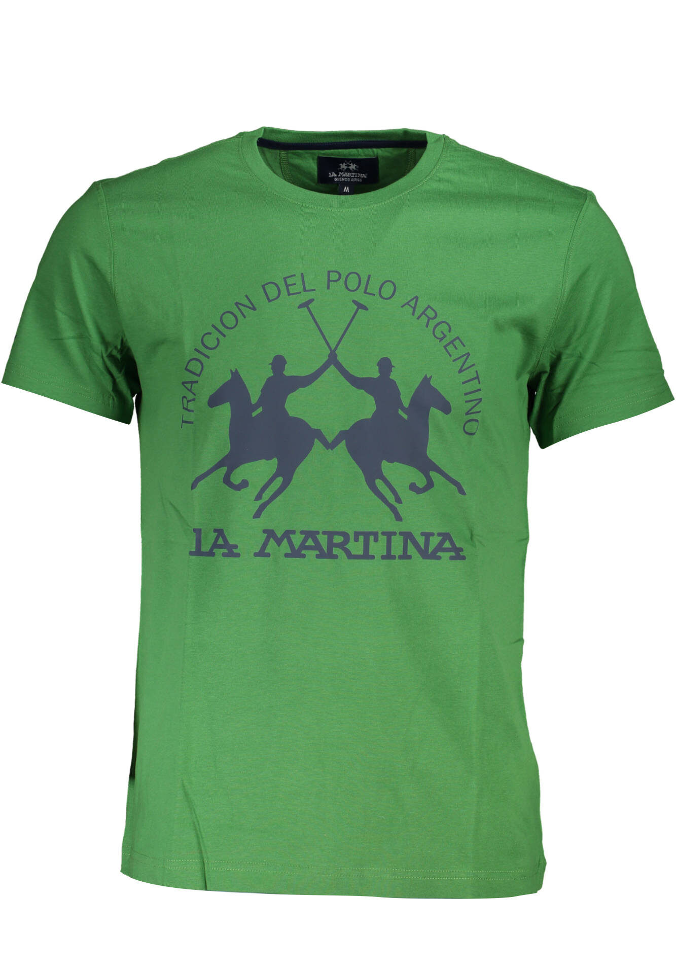 LA MARTINA MEN'S SHORT SLEEVE T-SHIRT GREEN