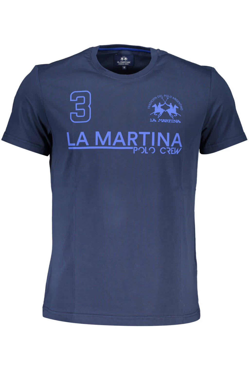 lamartinat-shirtmanichelungheuomoblu_1 LA MARTINA vyriški marškinėliai ilgomis rankovėmis, mėlyni