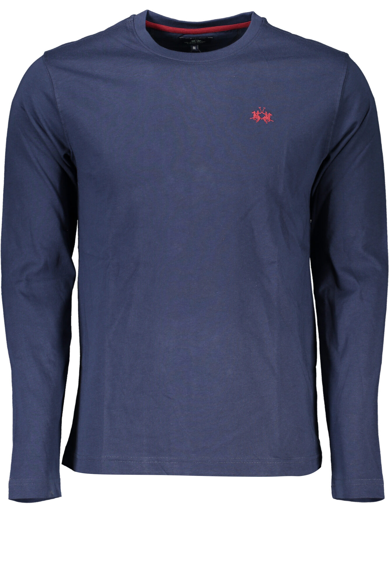 LA MARTINA MEN'S LONG SLEEVE T-SHIRT BLUE
