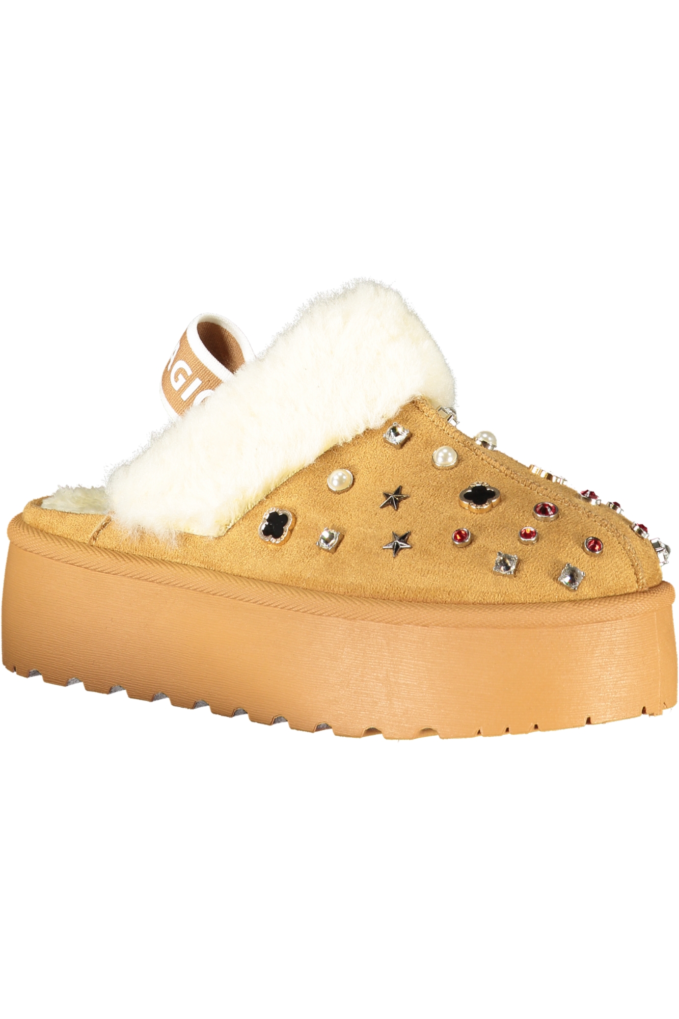 LAURA BIAGIOTTI WOMEN'S WINTER CLOG FOOTWEAR, BROWN LAURA BIAGIOTTI WOMEN'S WINTER CLOG FOOTWEAR, BROWN - Image 2