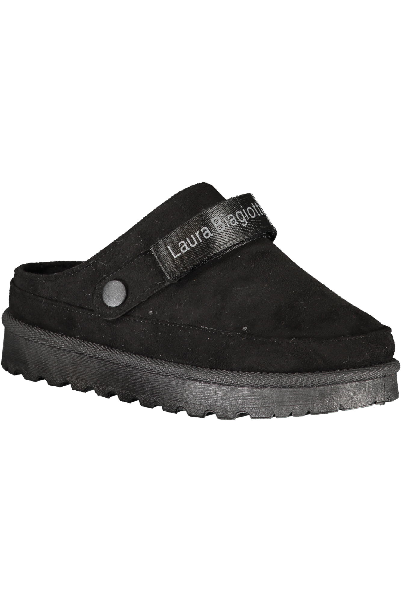 LAURA BIAGIOTTI WOMEN'S BLACK WINTER CLOG FOOTWEAR LAURA BIAGIOTTI WOMEN'S BLACK WINTER CLOG FOOTWEAR - Image 2