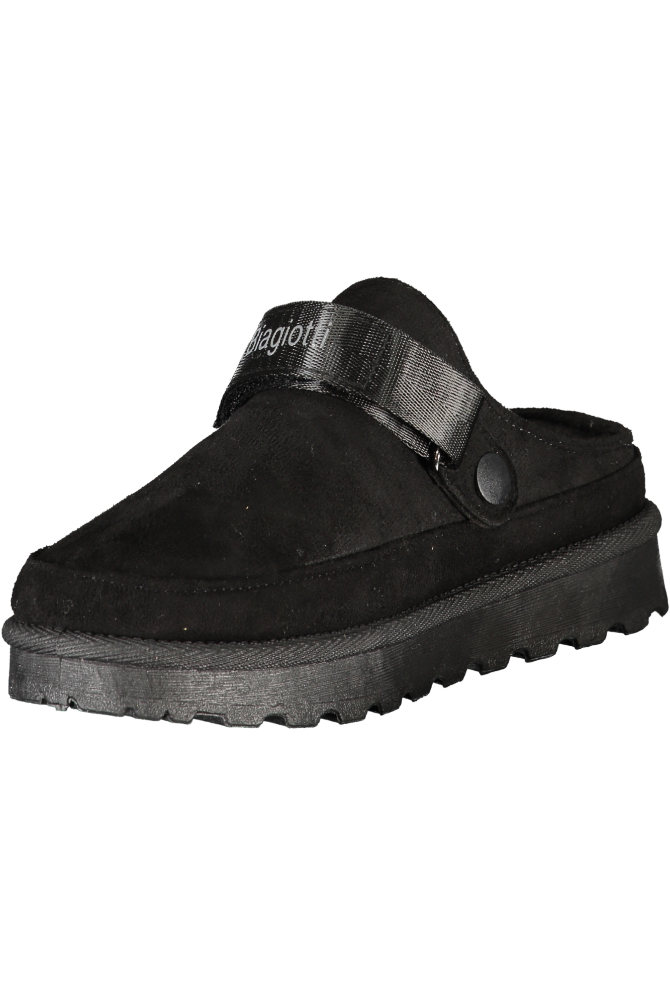 LAURA BIAGIOTTI WOMEN'S BLACK WINTER CLOG FOOTWEAR LAURA BIAGIOTTI WOMEN'S BLACK WINTER CLOG FOOTWEAR - Image 3