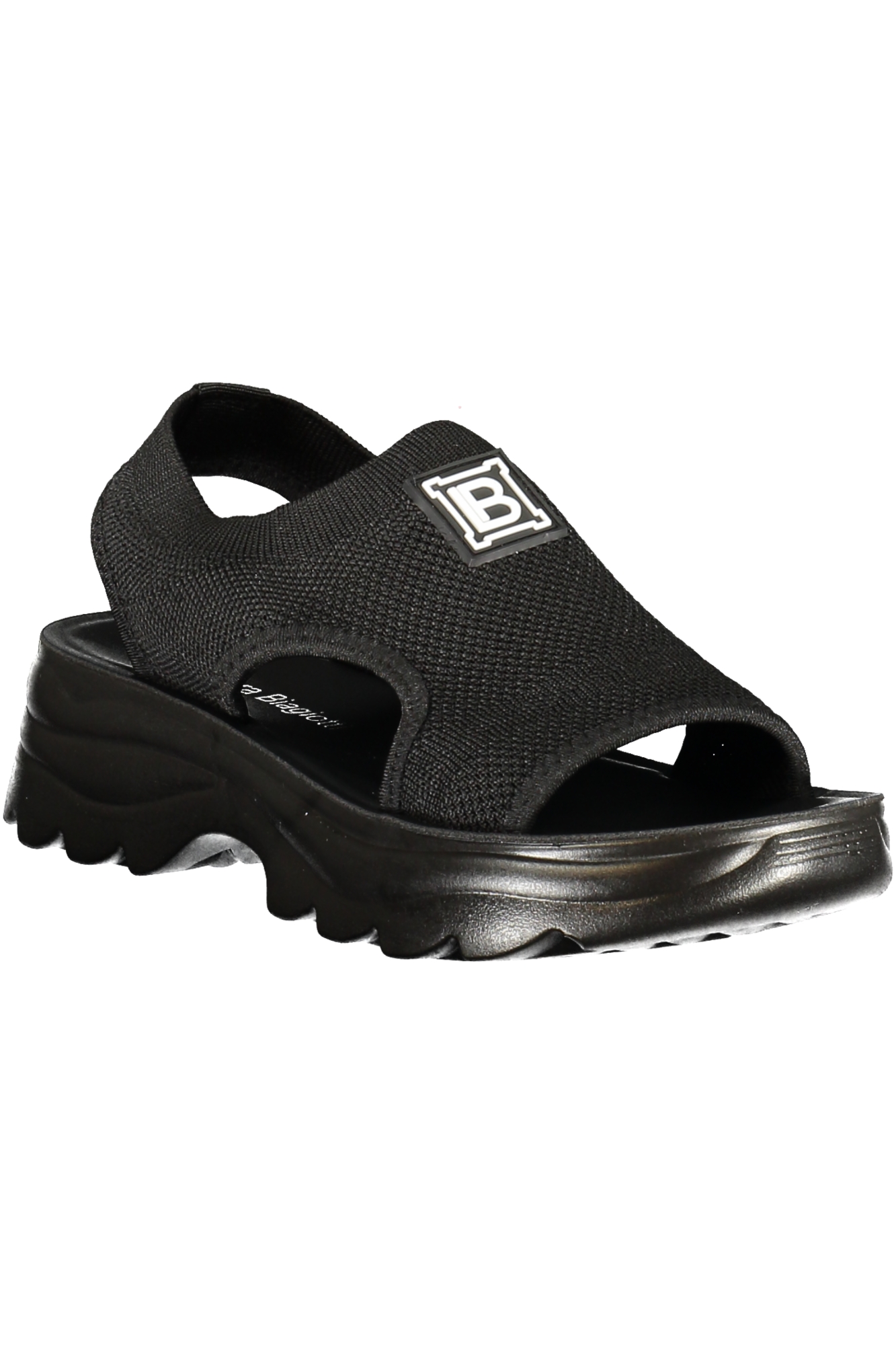 LAURA BIAGIOTTI WOMEN'S BLACK SANDALS LAURA BIAGIOTTI WOMEN'S BLACK SANDALS - Image 2