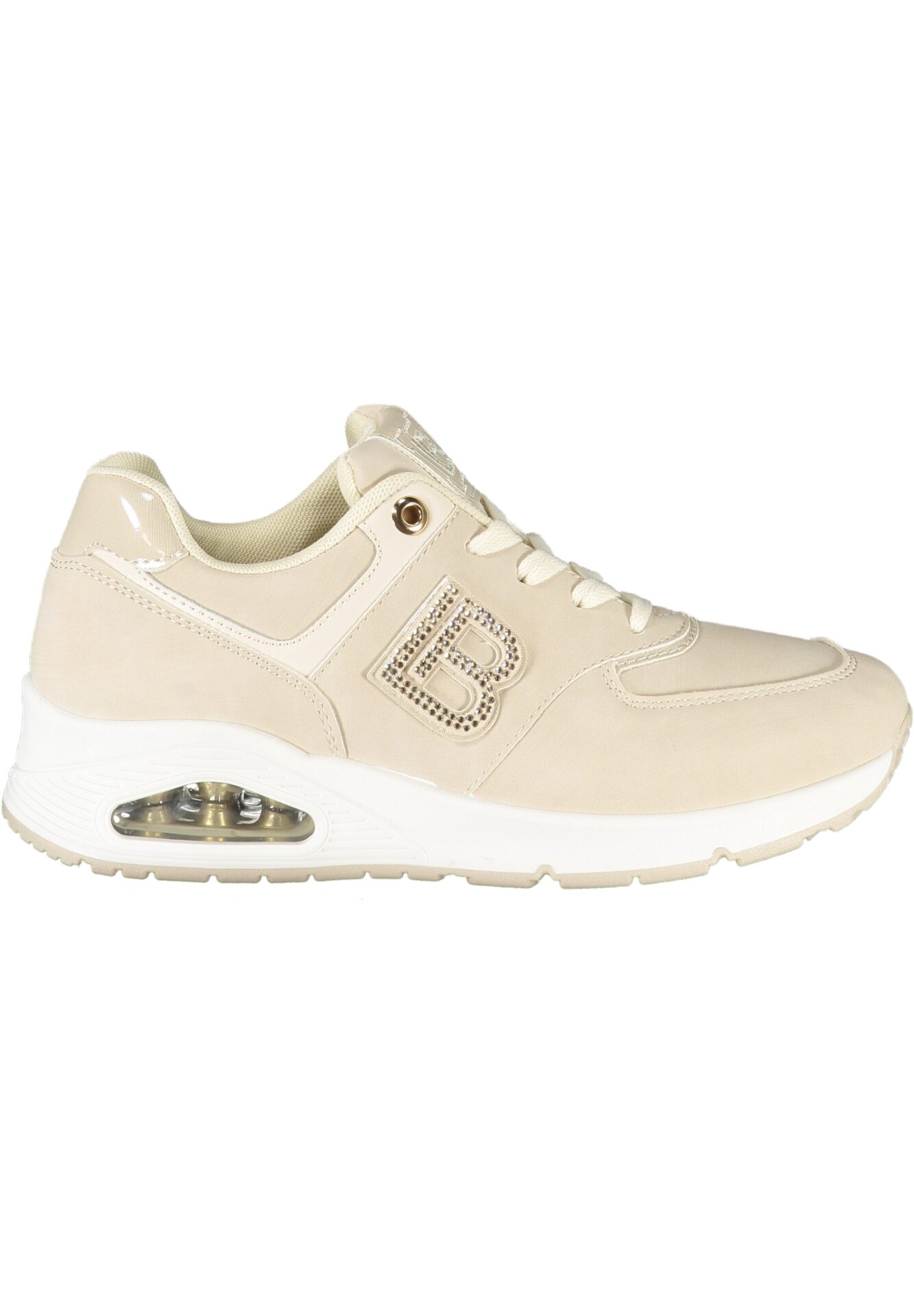 LAURA BIAGIOTTI WOMEN'S BEIGE SPORTS SHOES