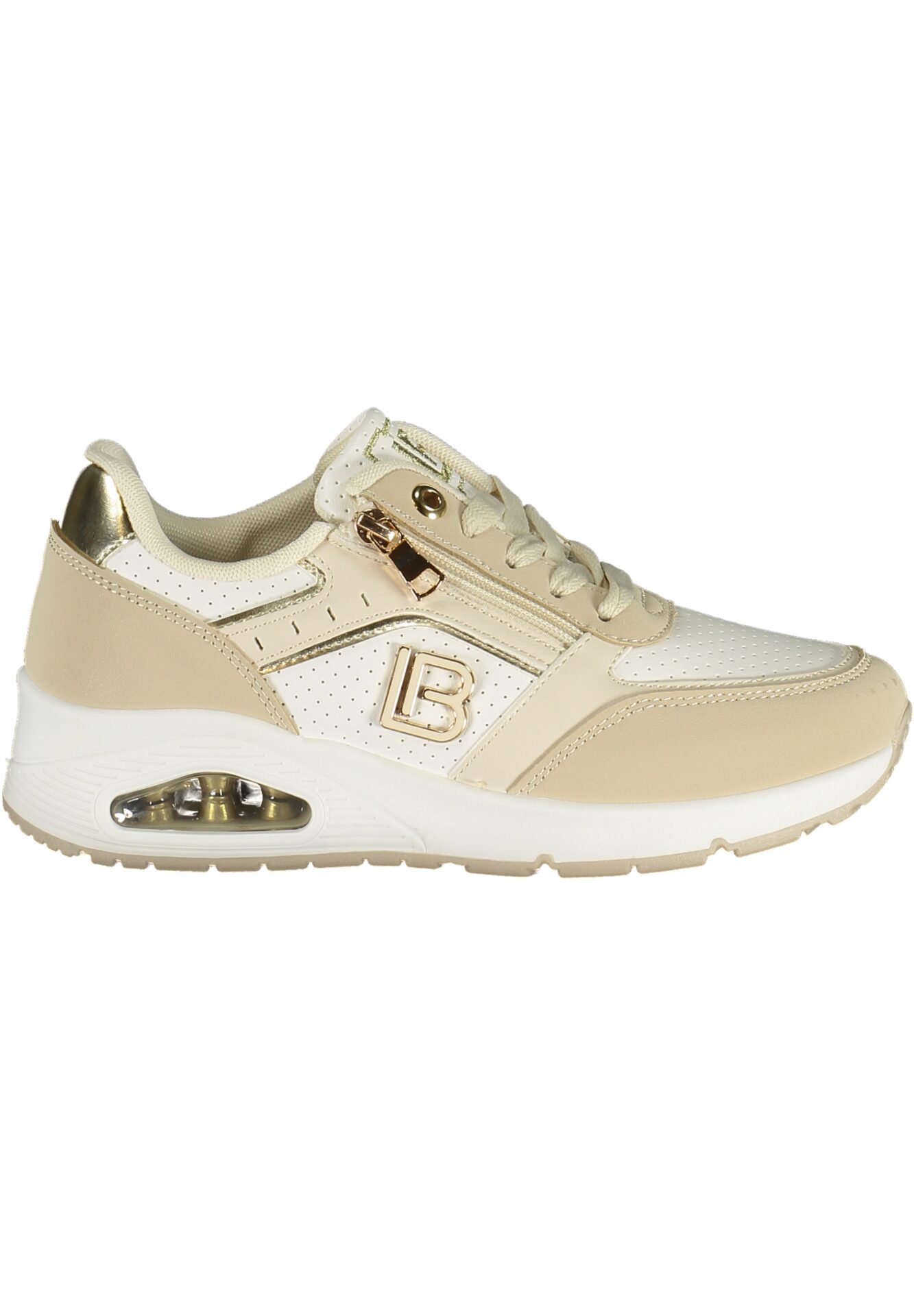 LAURA BIAGIOTTI WOMEN'S BEIGE SPORTS SHOES