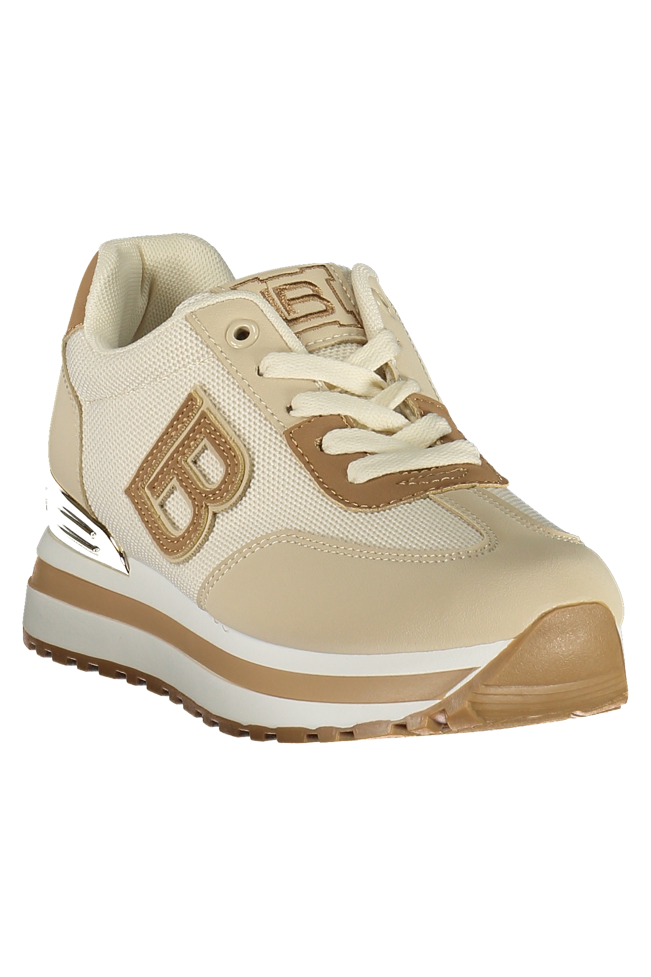 LAURA BIAGIOTTI WOMEN'S BEIGE SPORTS SHOES LAURA BIAGIOTTI WOMEN'S BEIGE SPORTS SHOES - Image 2