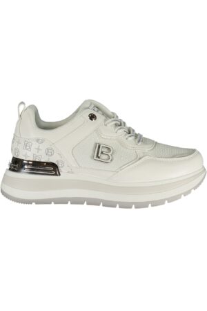 LAURA BIAGIOTTI WOMEN'S WHITE SPORTS SHOES