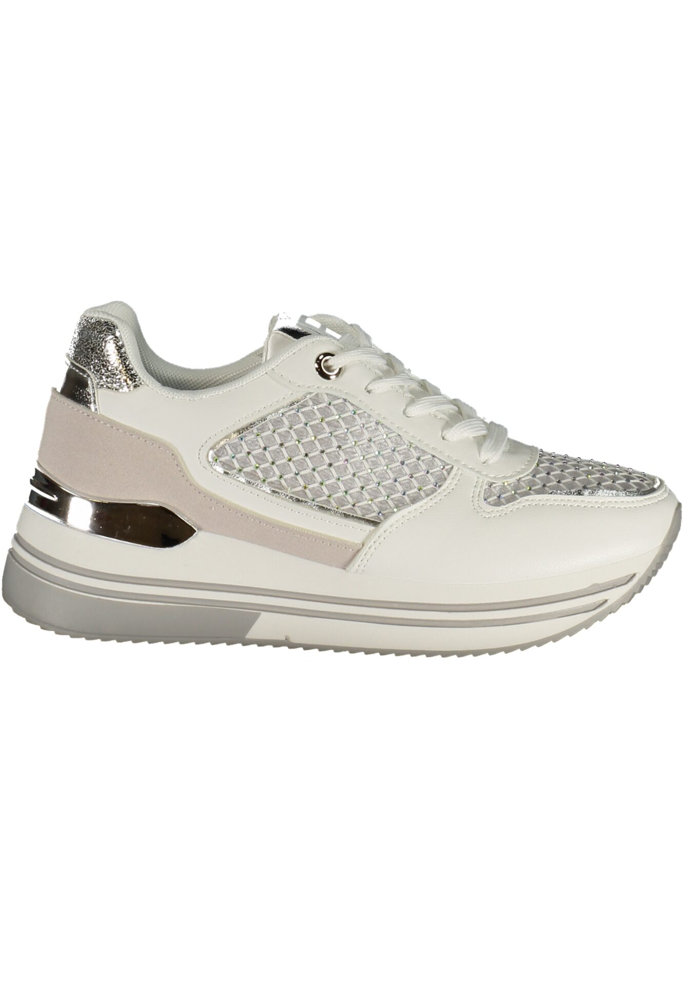 LAURA BIAGIOTTI WOMEN'S WHITE SPORTS SHOES
