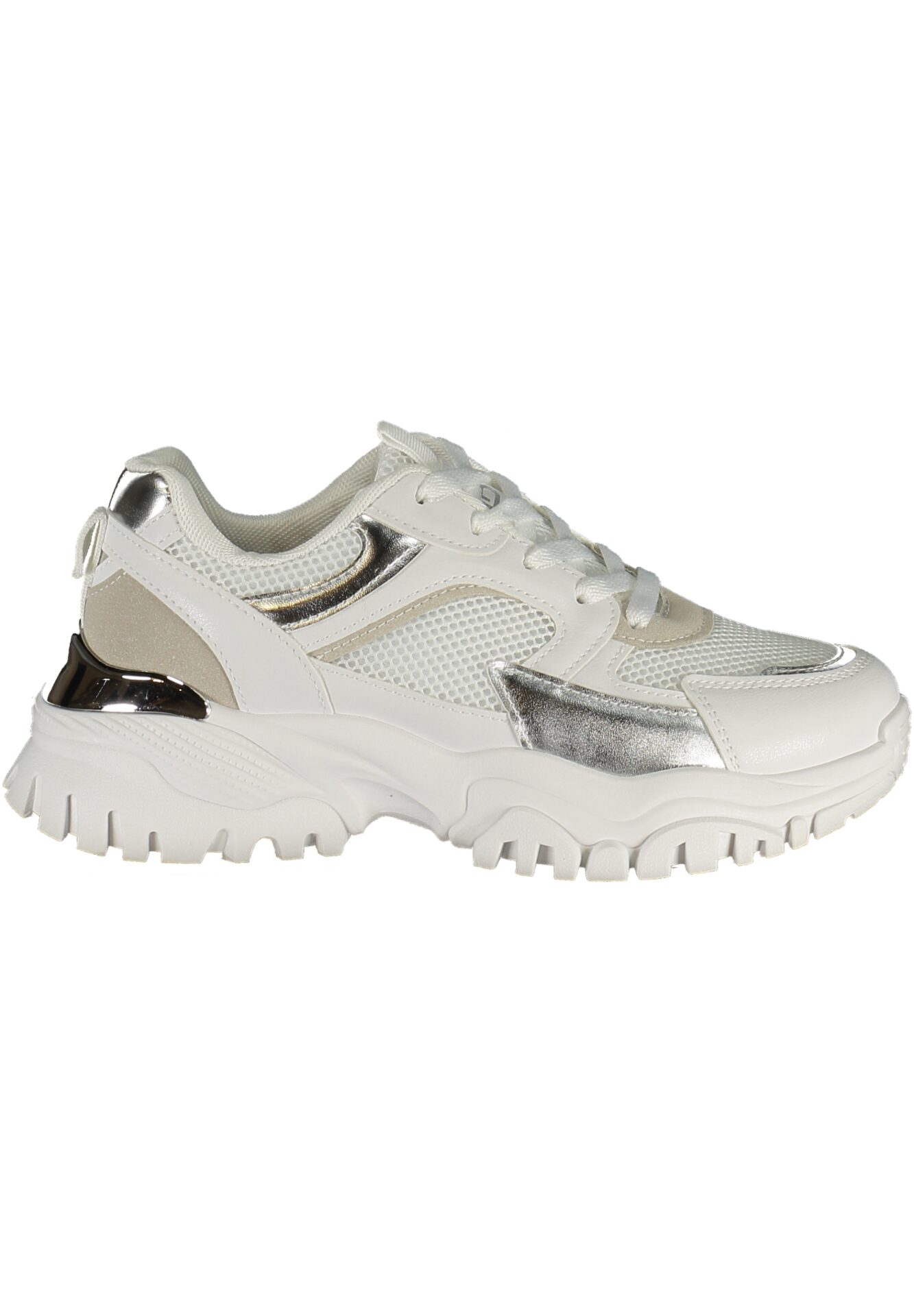LAURA BIAGIOTTI WOMEN'S WHITE SPORTS SHOES