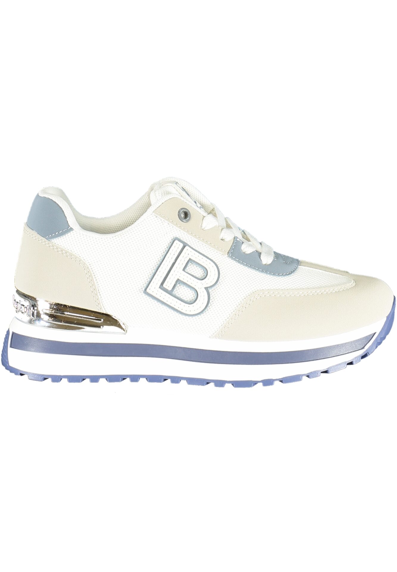 LAURA BIAGIOTTI WOMEN'S WHITE SPORTS SHOES