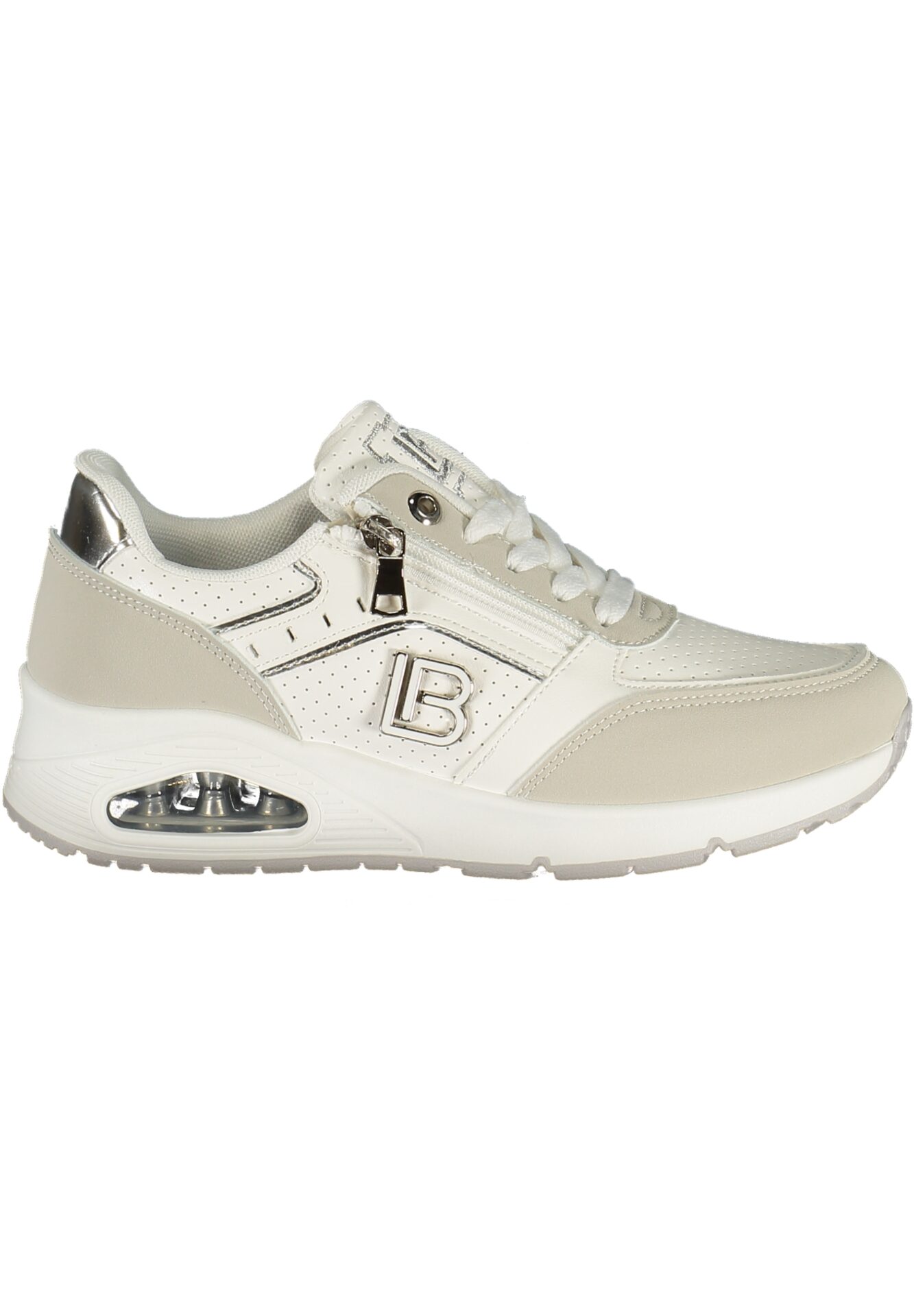 LAURA BIAGIOTTI WOMEN'S WHITE SPORTS SHOES