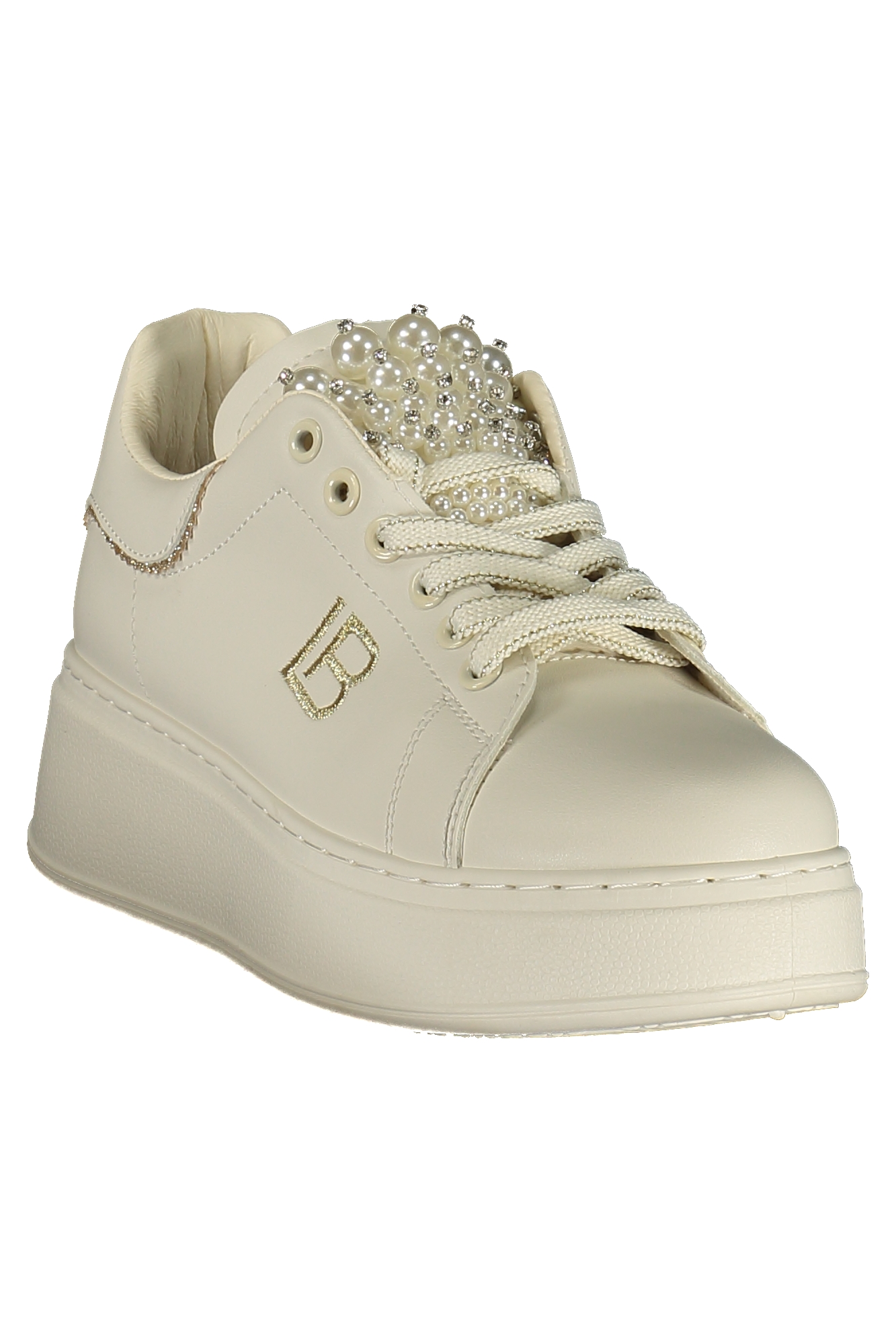 LAURA BIAGIOTTI WOMEN'S WHITE SPORTS SHOES LAURA BIAGIOTTI WOMEN'S WHITE SPORTS SHOES - Image 2