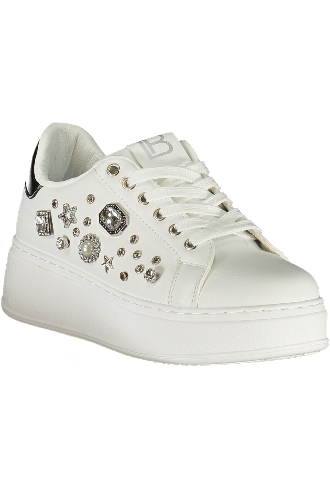 LAURA BIAGIOTTI WOMEN'S WHITE SPORTS SHOES LAURA BIAGIOTTI WOMEN'S WHITE SPORTS SHOES - Image 2