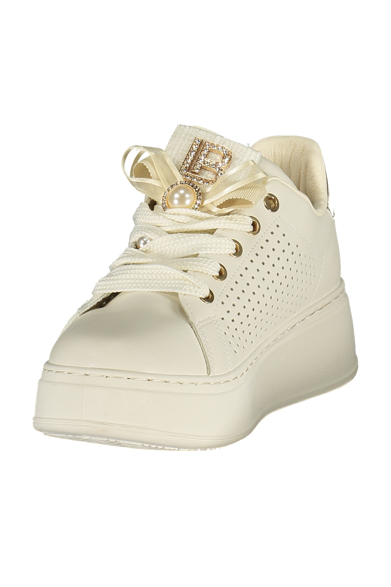 LAURA BIAGIOTTI WOMEN'S WHITE SPORTS SHOES LAURA BIAGIOTTI WOMEN'S WHITE SPORTS SHOES - Image 3