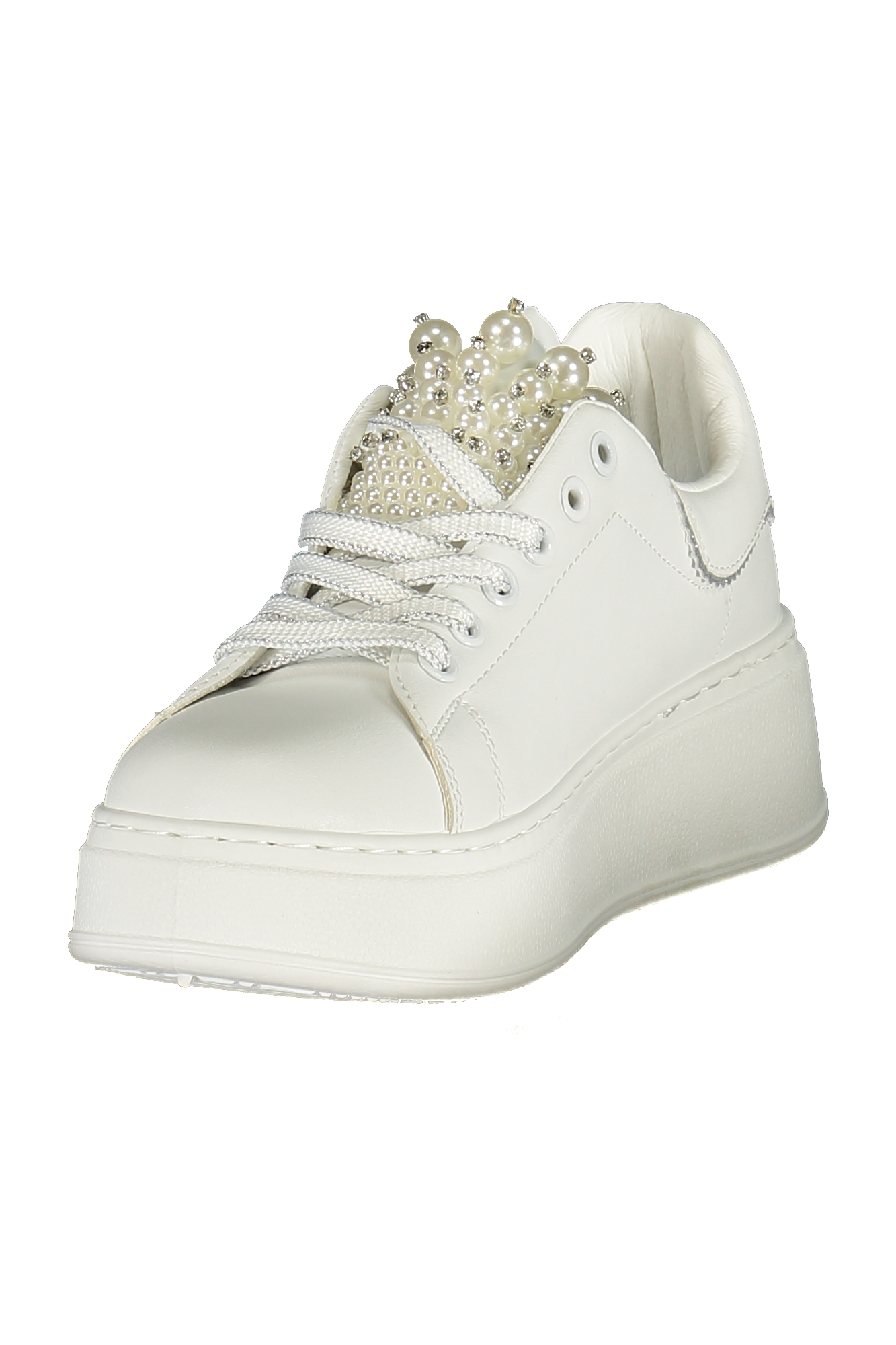 LAURA BIAGIOTTI WOMEN'S WHITE SPORTS SHOES LAURA BIAGIOTTI WOMEN'S WHITE SPORTS SHOES - Image 3