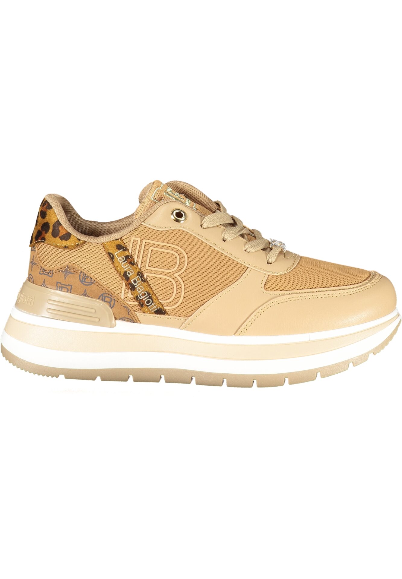 LAURA BIAGIOTTI WOMEN'S BROWN SPORTS SHOES