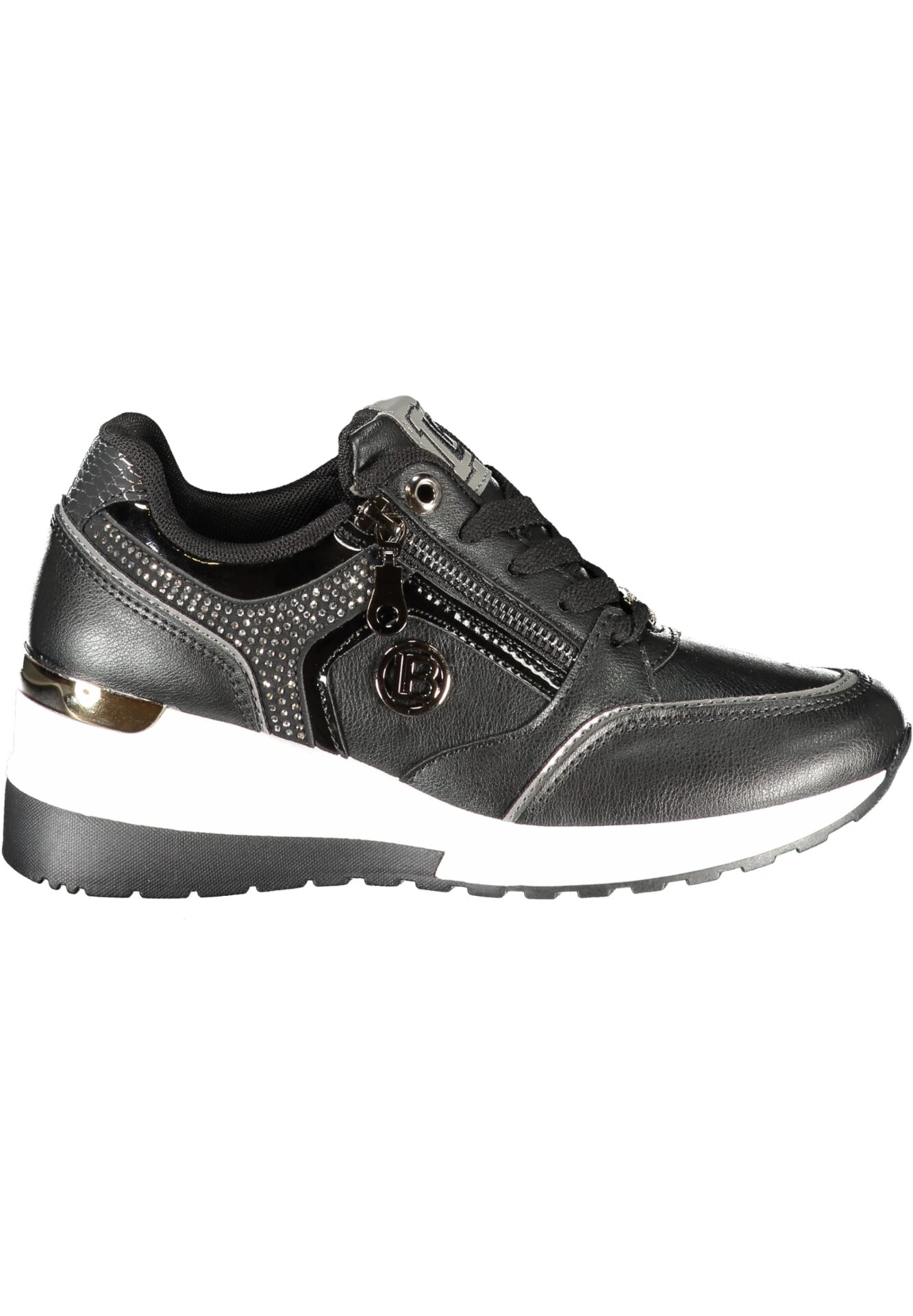 LAURA BIAGIOTTI WOMEN'S BLACK SPORTS SHOES