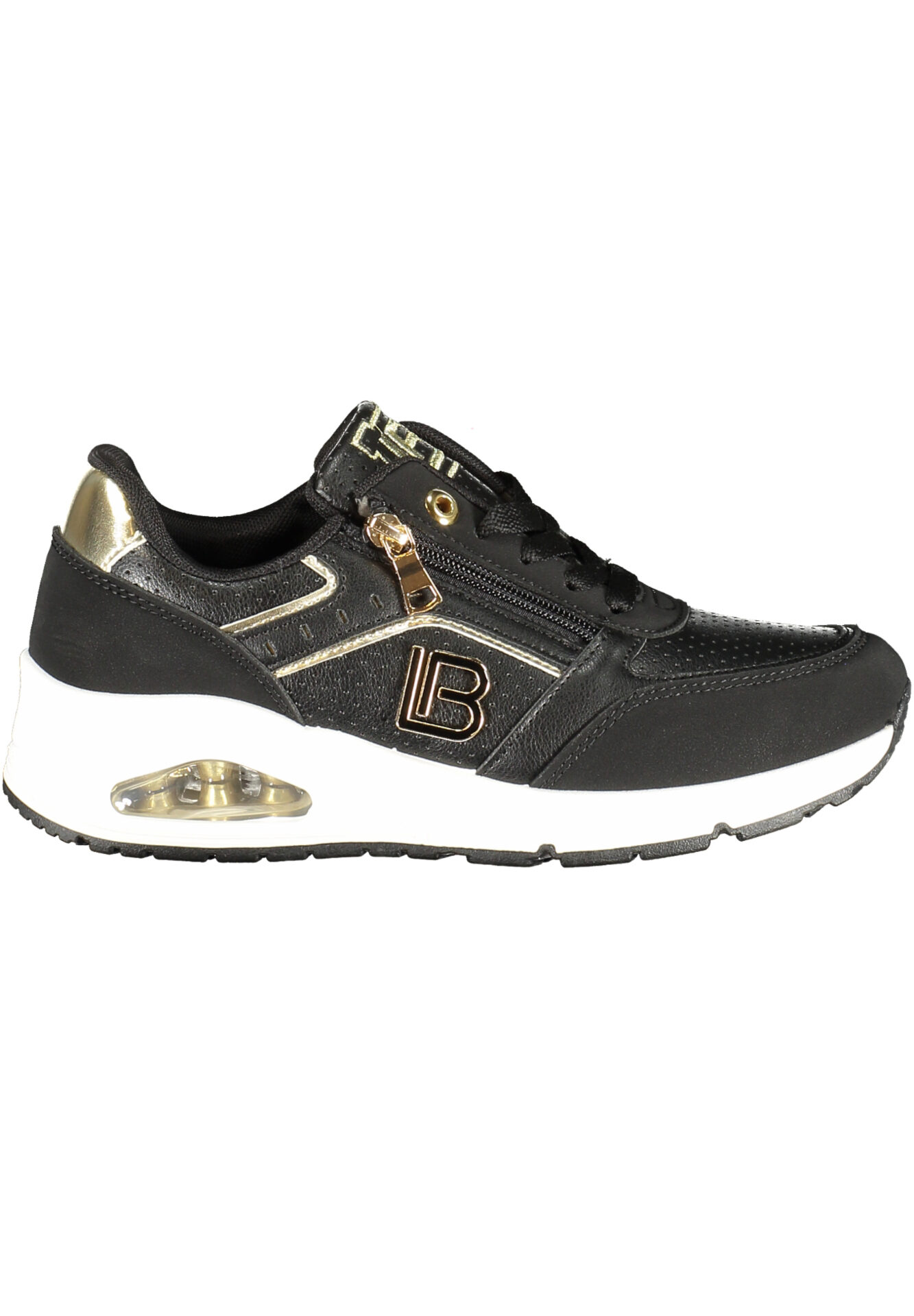 LAURA BIAGIOTTI WOMEN'S BLACK SPORTS SHOES