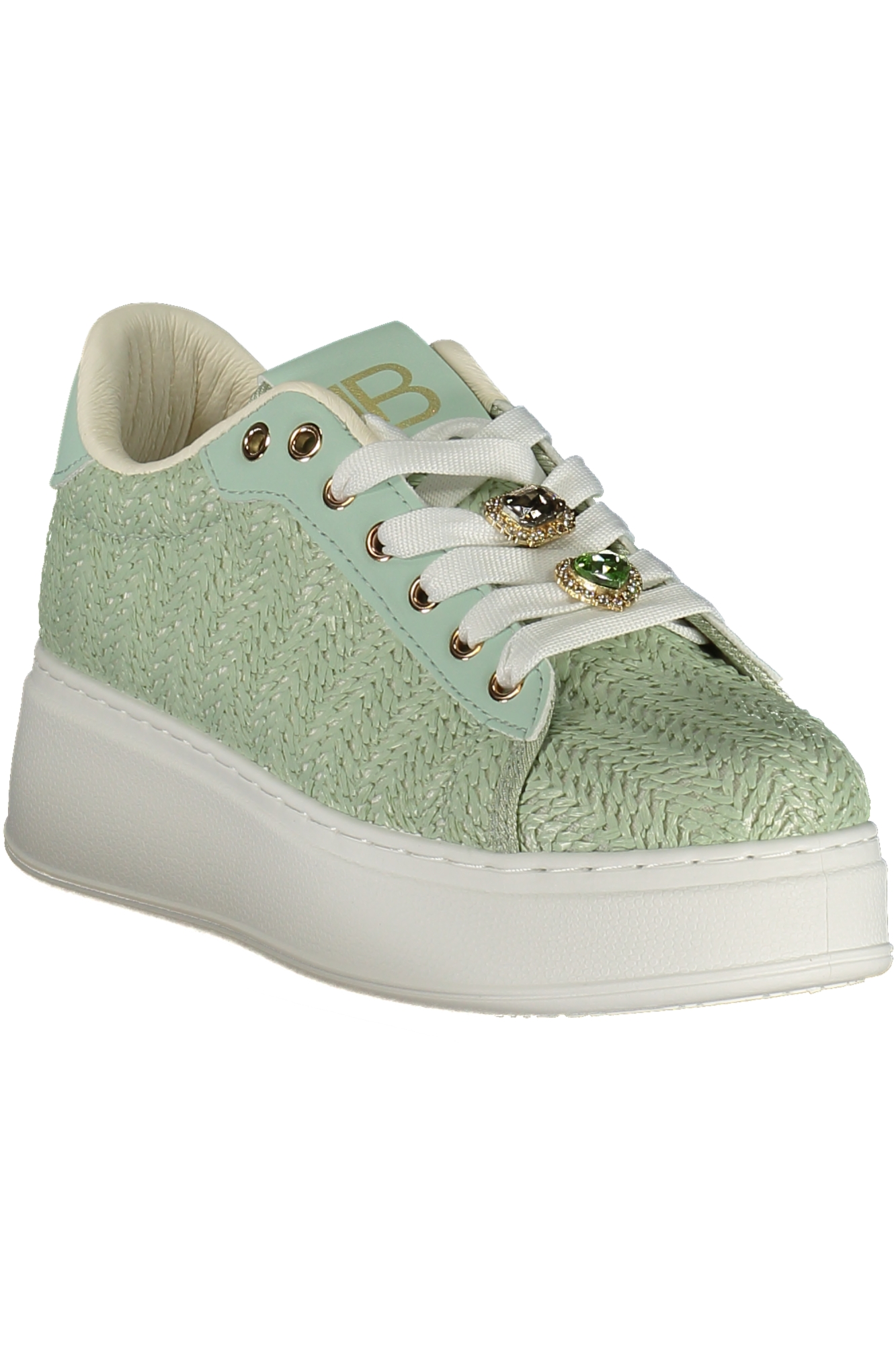 LAURA BIAGIOTTI WOMEN'S GREEN SPORTS SHOES LAURA BIAGIOTTI WOMEN'S GREEN SPORTS SHOES - Image 2