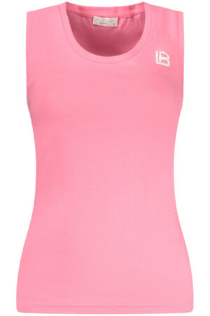 LAURA BIAGIOTTI WOMEN'S PINK EXTERNAL TANK TOP