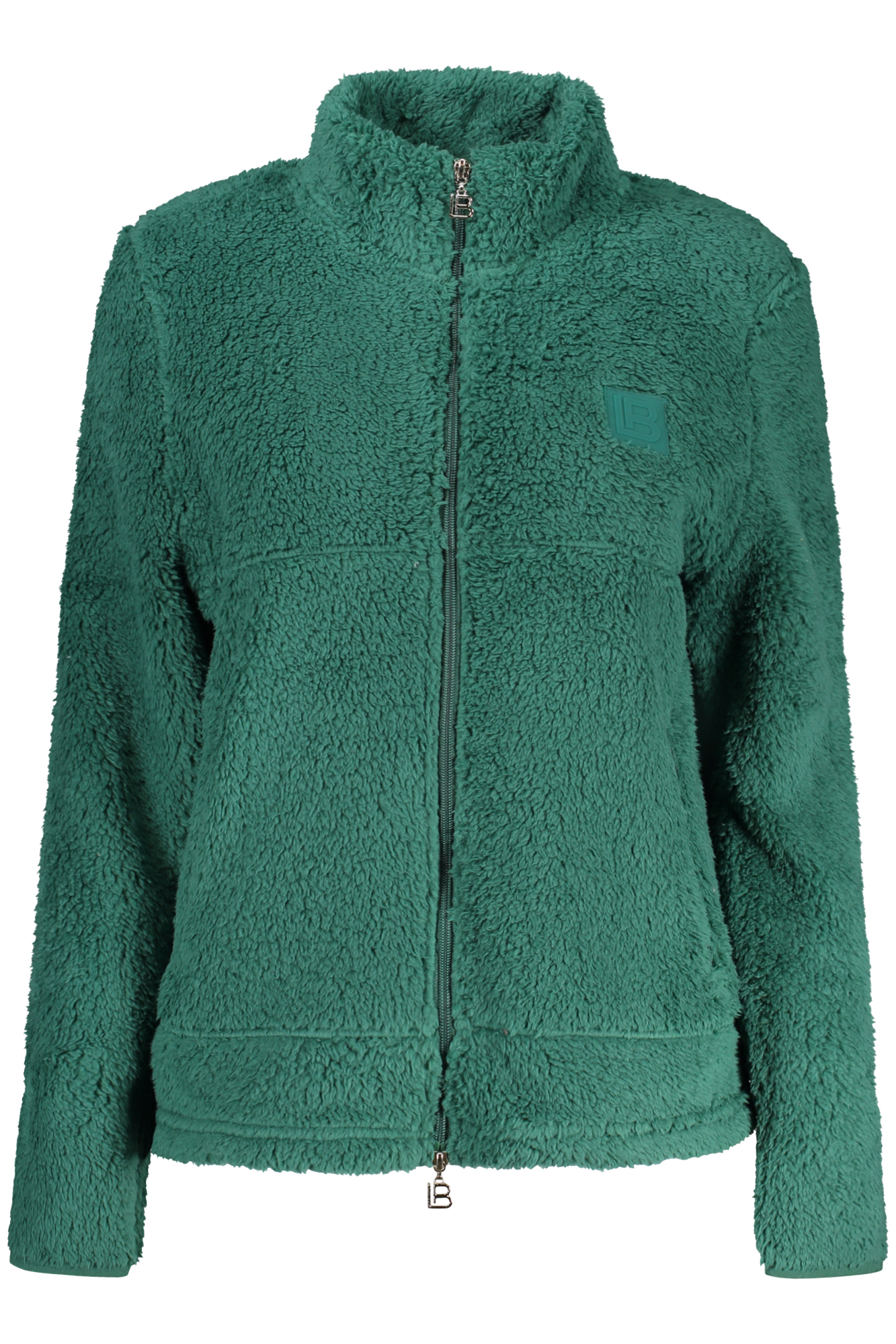 LAURA BIAGIOTTI WOMEN'S BROWN ZIP-UP SWEATSHIRT LAURA BIAGIOTTI WOMEN'S BROWN ZIP-UP SWEATSHIRT