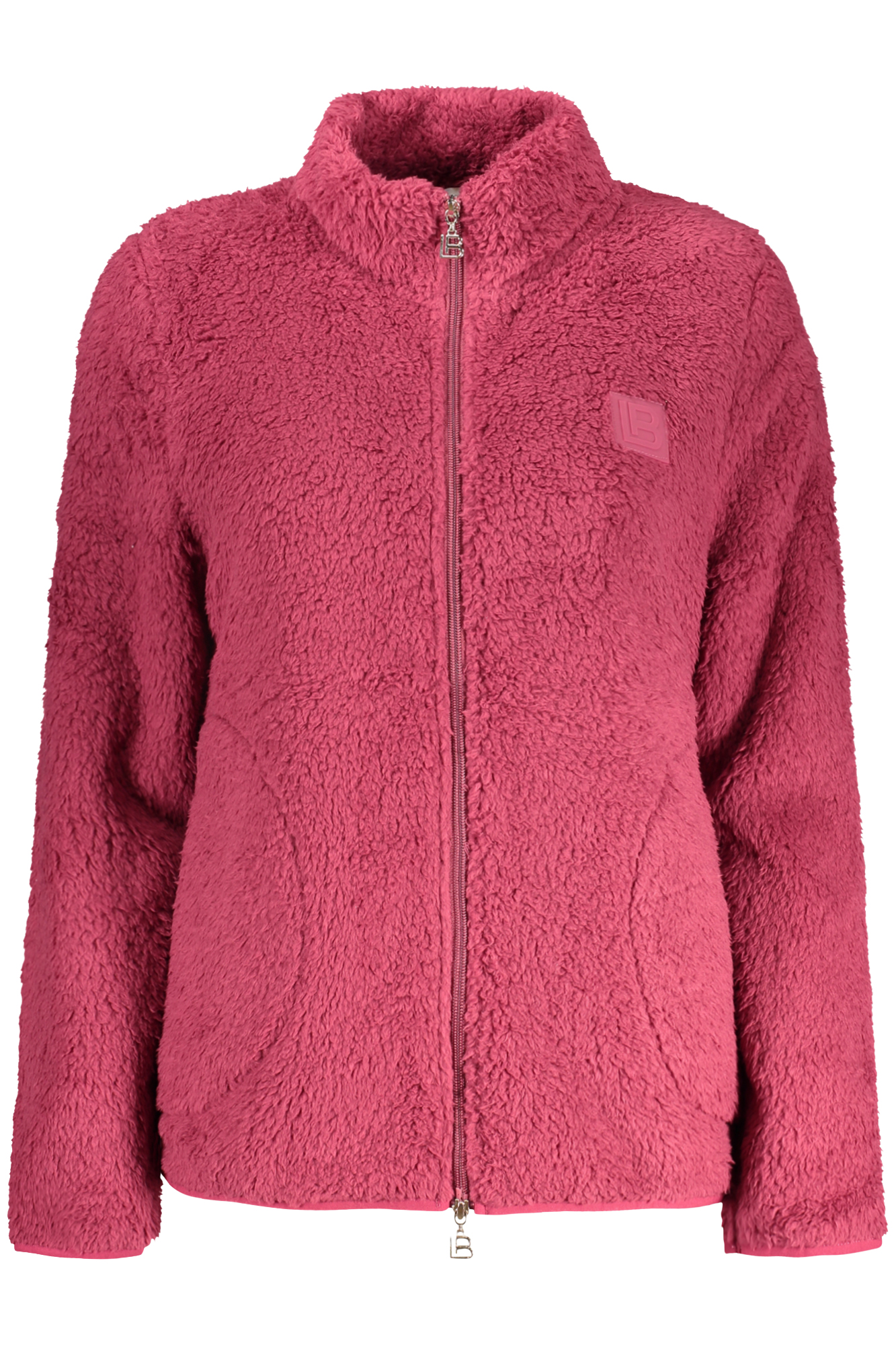 LAURA BIAGIOTTI WOMEN'S PURPLE ZIP-UP SWEATSHIRT LAURA BIAGIOTTI WOMEN'S PURPLE ZIP-UP SWEATSHIRT