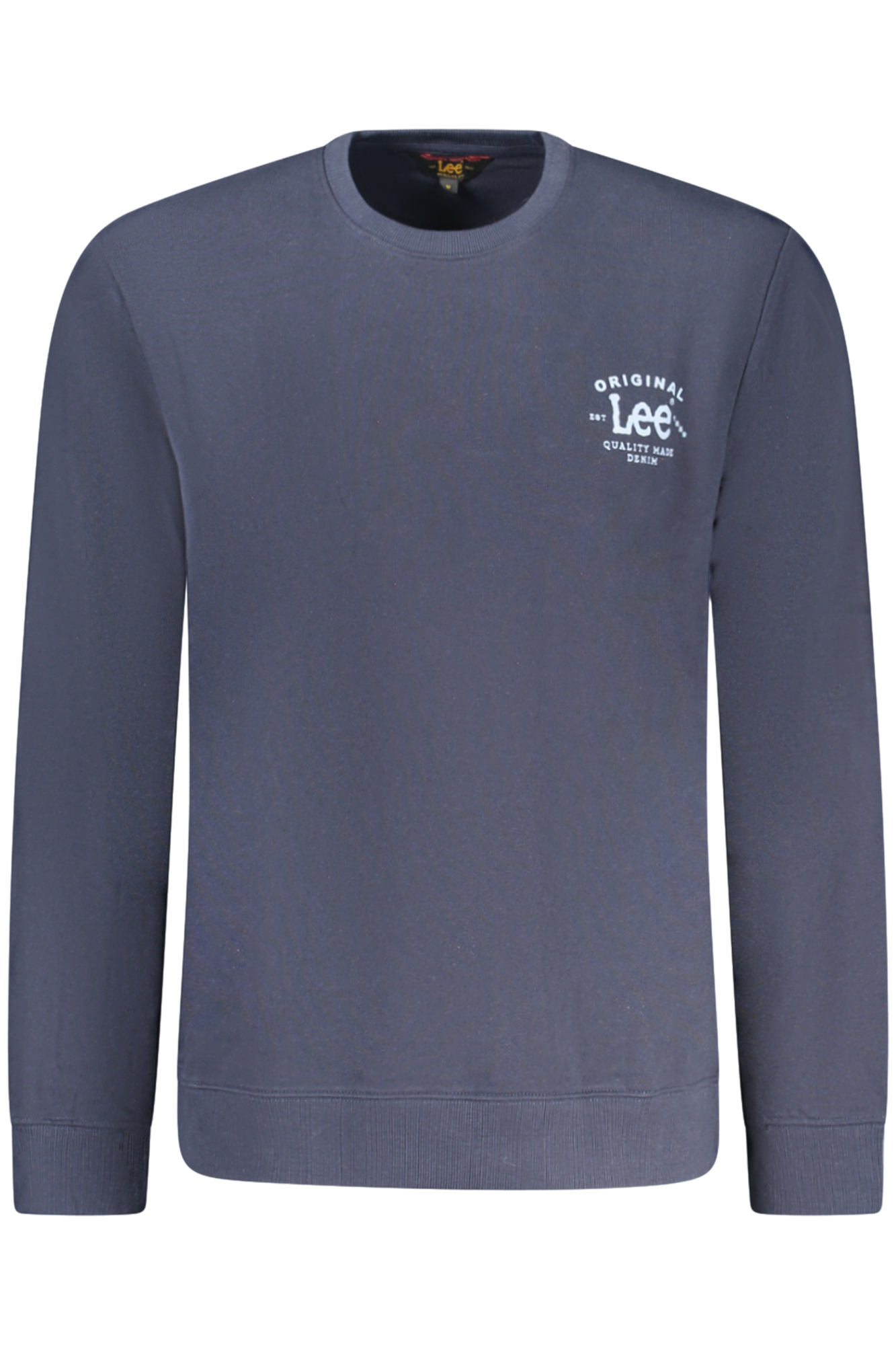 LEE MEN'S BLUE ZIP-UP SWEATSHIRT LEE MEN'S BLUE ZIP-UP SWEATSHIRT