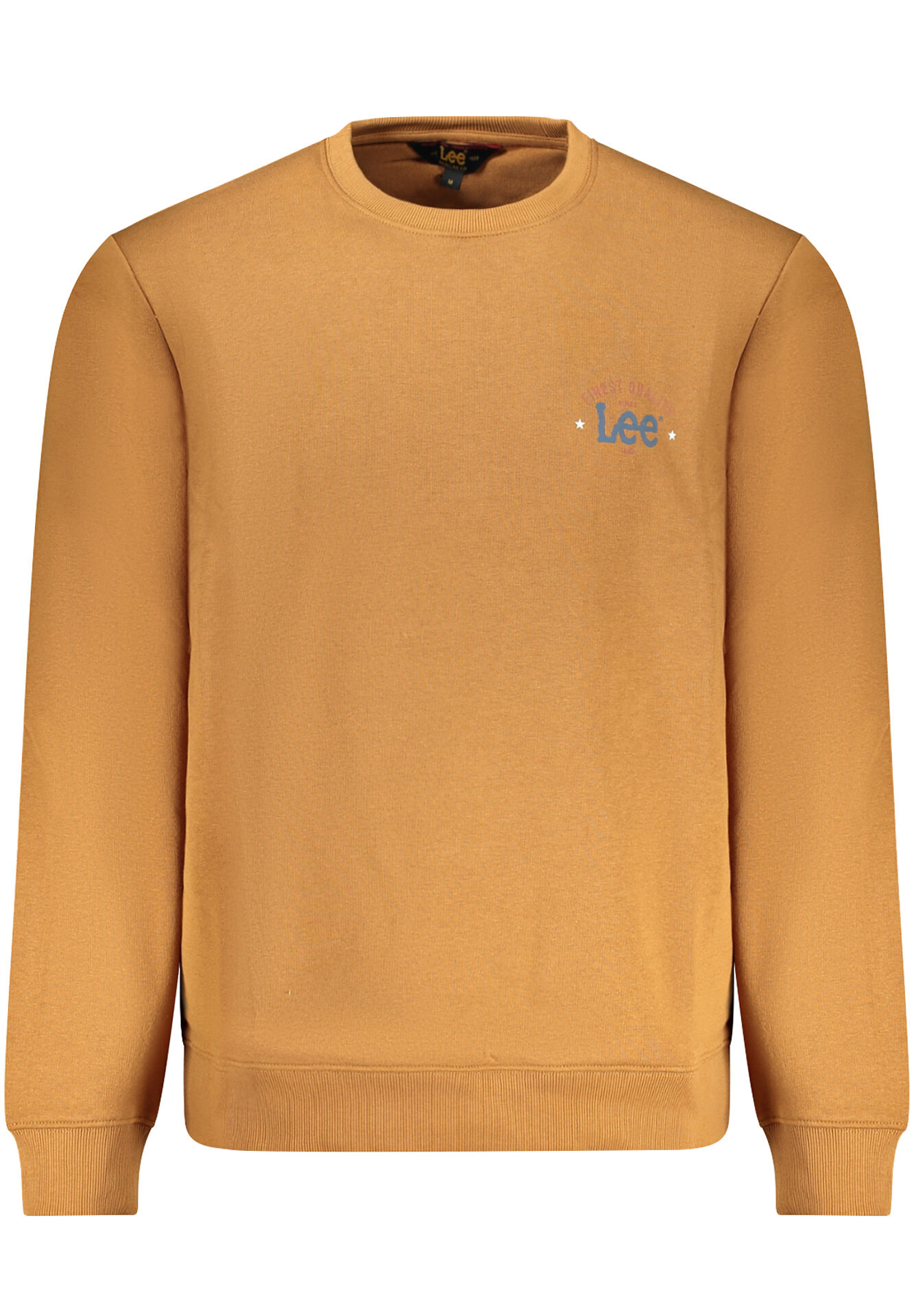 LEE MEN'S BROWN ZIP-UP SWEATSHIRT