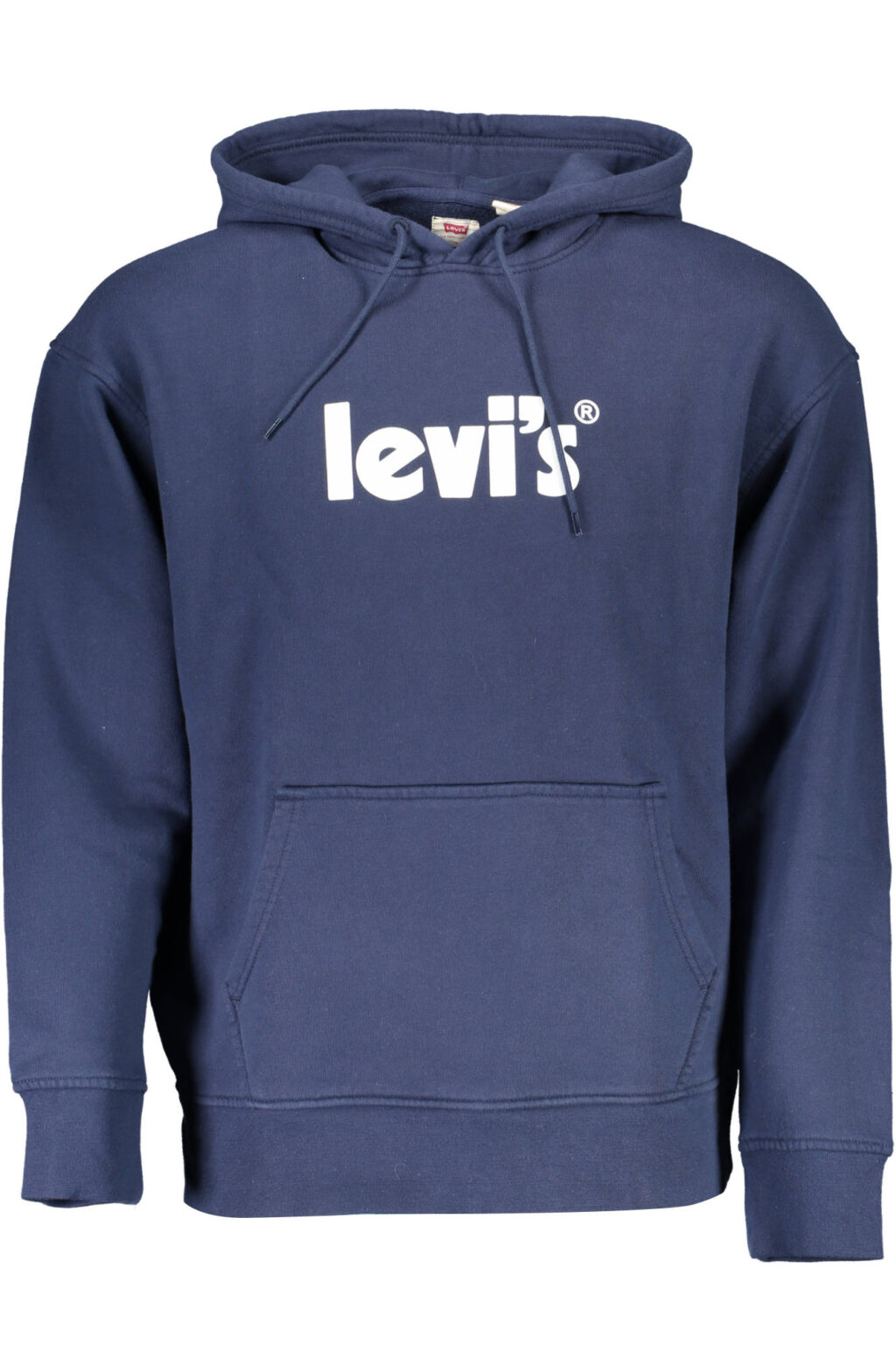 levi27sfelpasenzazipuomoblu_1 LEVI'S MĖLYNAS VYRIŠKAS DŽEMPERIS BE UŽTRAUKTUKO