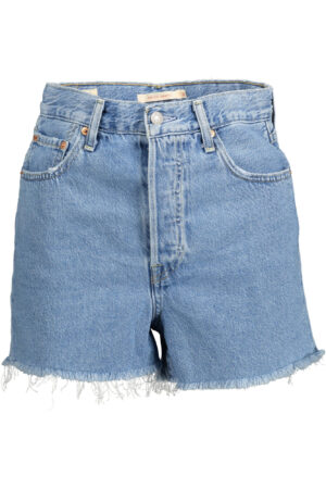 LEVI'S JEANS SHORT WOMAN LIGHT BLUE