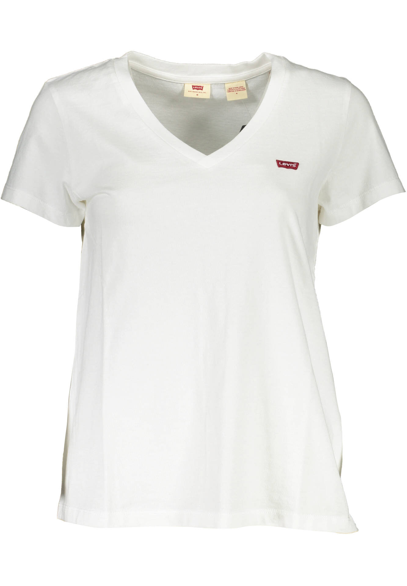 LEVI'S SHORT SLEEVE T-SHIRT WOMEN WHITE