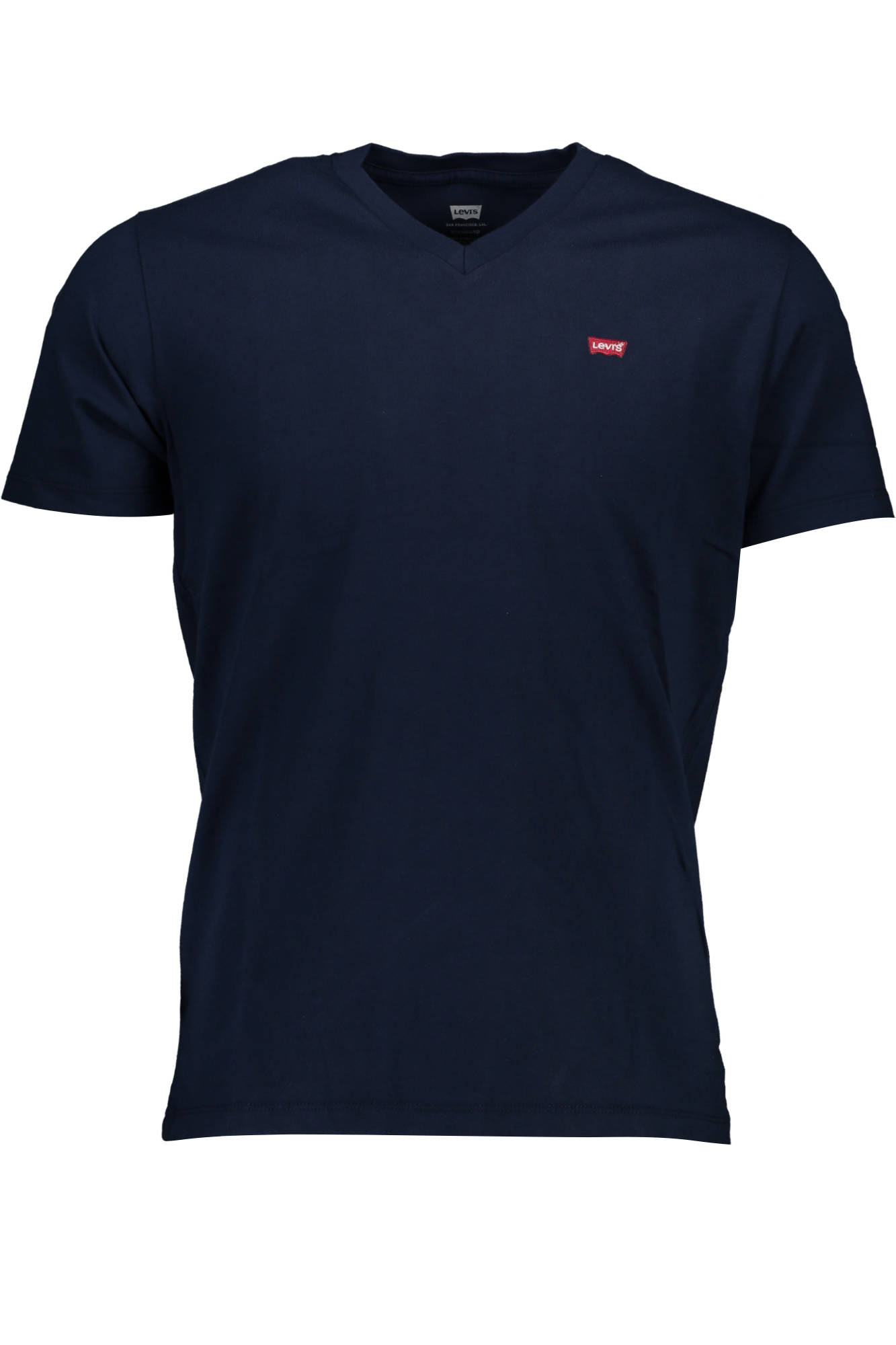 LEVI'S vyriški marškinėliai trumpomis rankovėmis, mėlyni LEVI'S vyriški marškinėliai trumpomis rankovėmis, mėlyni