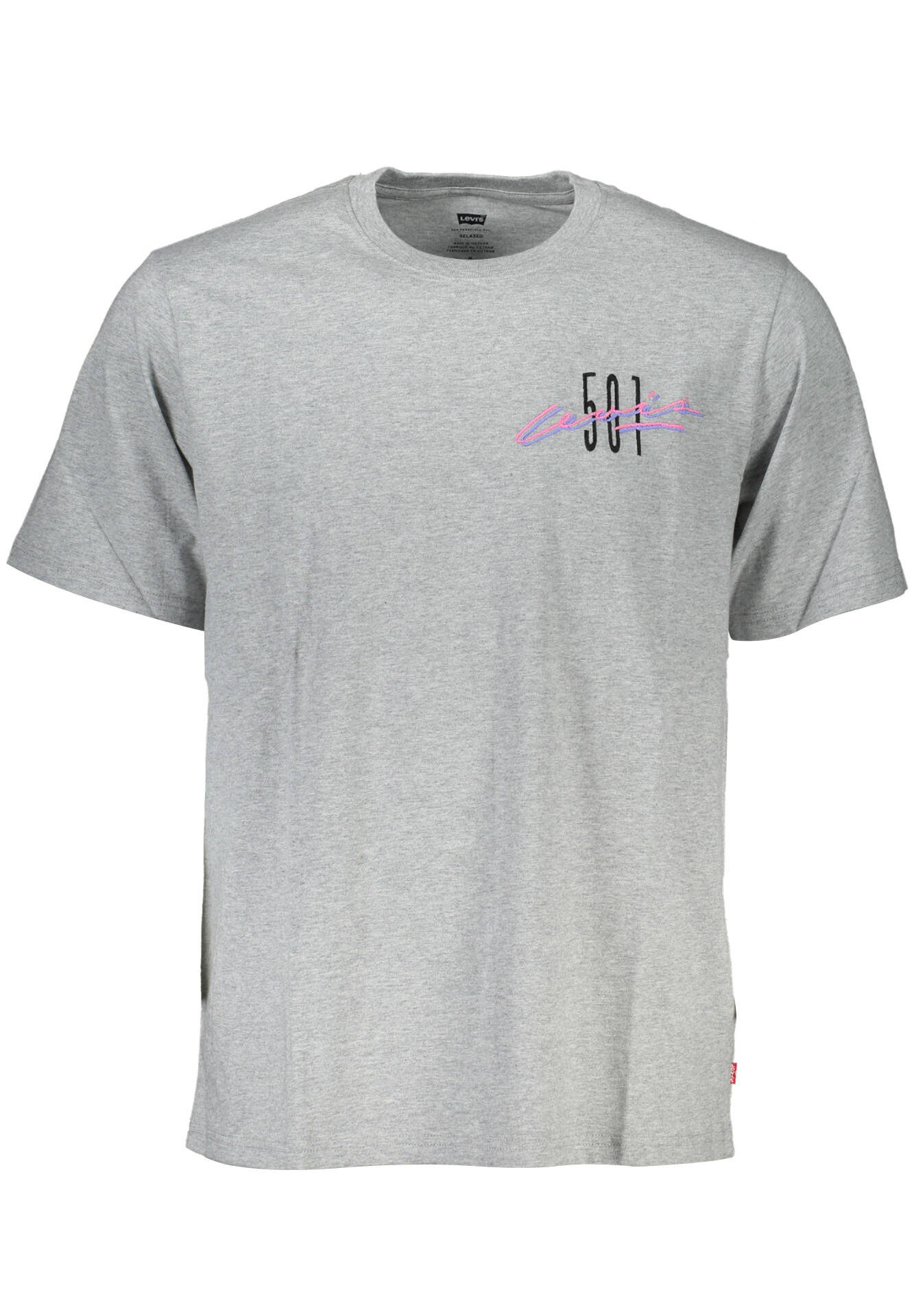 LEVI'S SHORT SLEEVE T-SHIRT MEN GREY