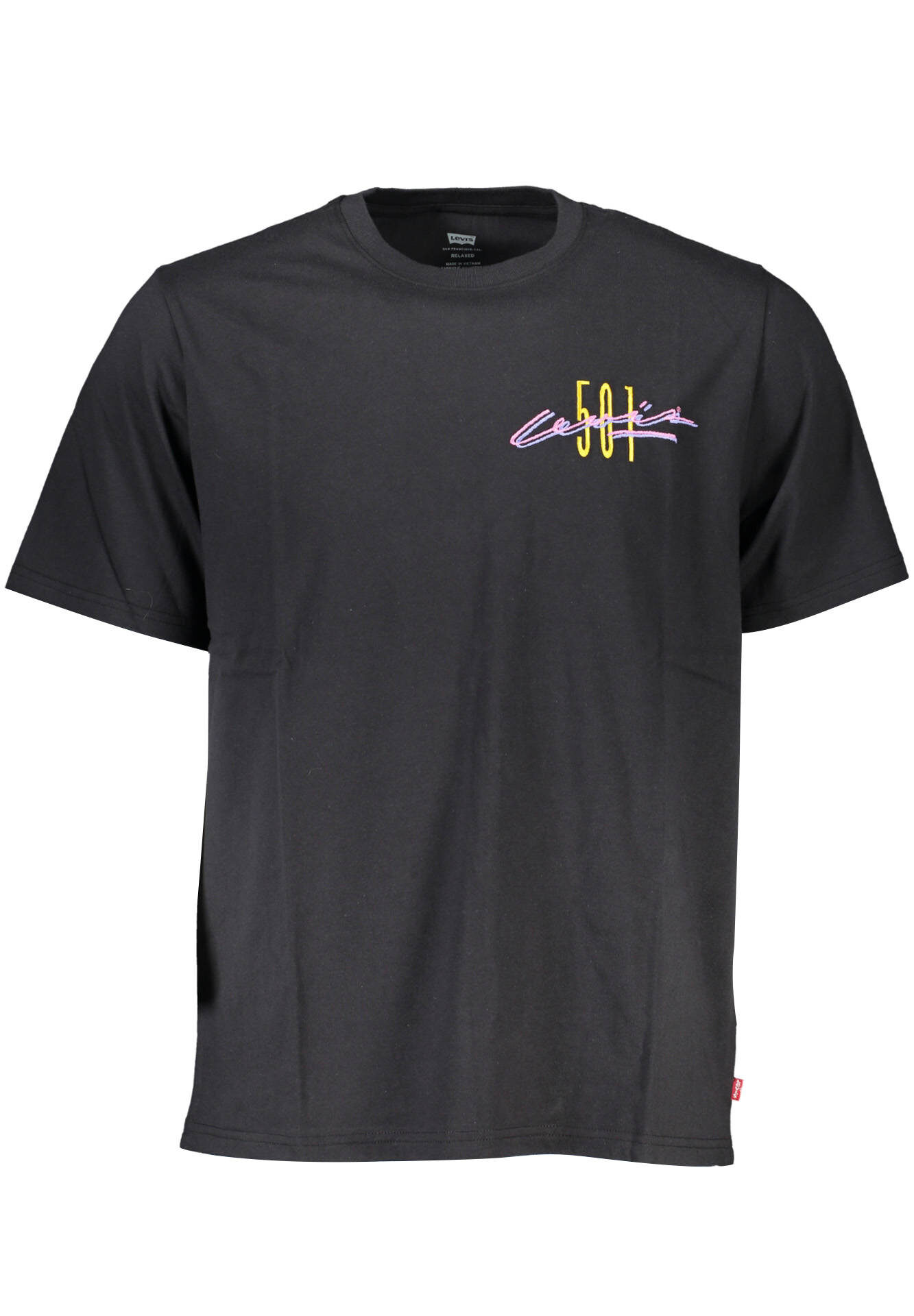 LEVI'S SHORT SLEEVE T-SHIRT MEN BLACK