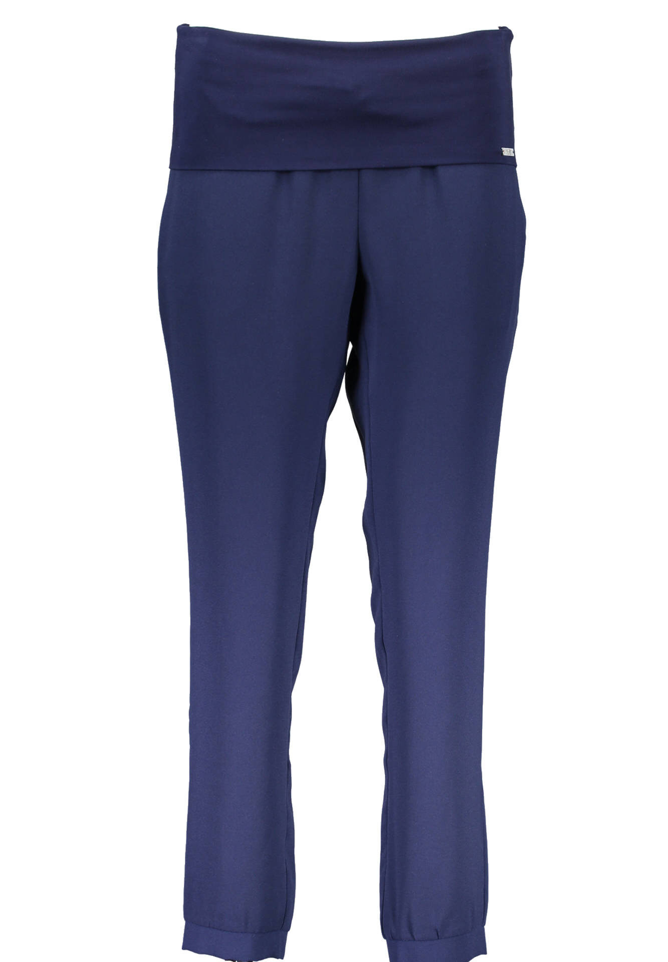 LIU JO BLUE WOMAN TROUSERS