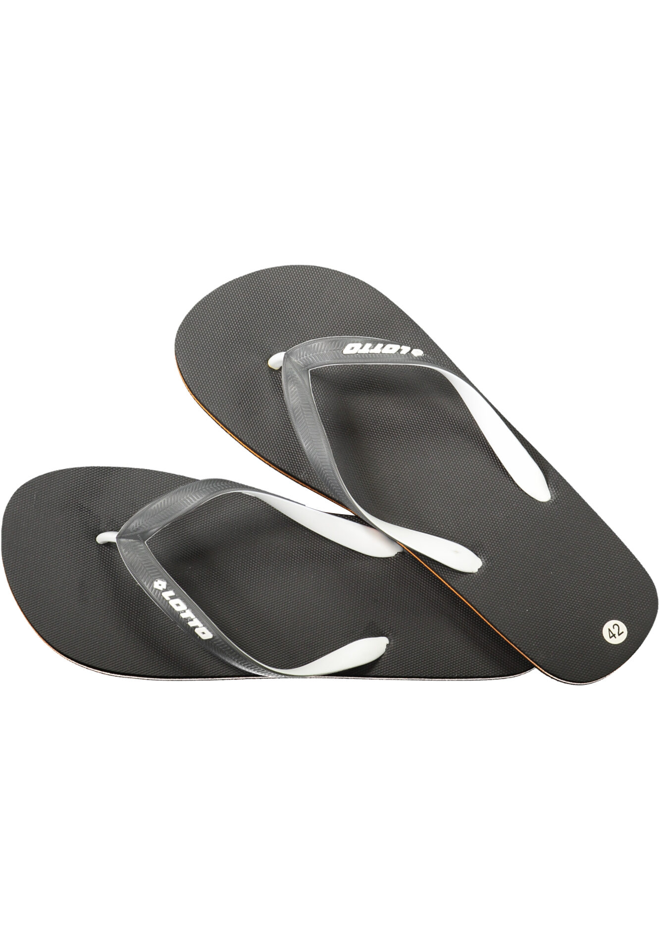 LOT OF BLACK MEN'S SLIPPER FOOTWEAR