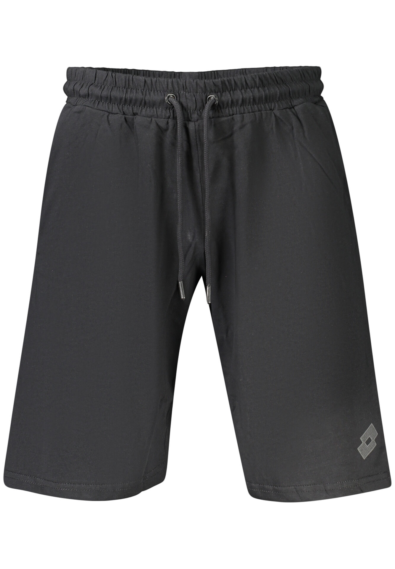 LOTTO MEN'S BLACK BERMUDA TROUSERS
