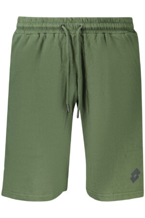 LOTTO MEN'S GREEN BERMUDA TROUSERS