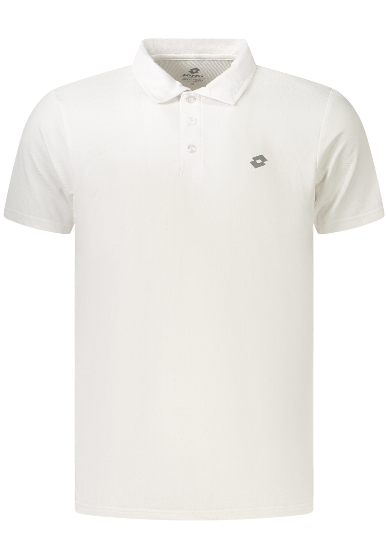 LOTTO MEN'S SHORT-SLEEVED POLO SHIRT WHITE