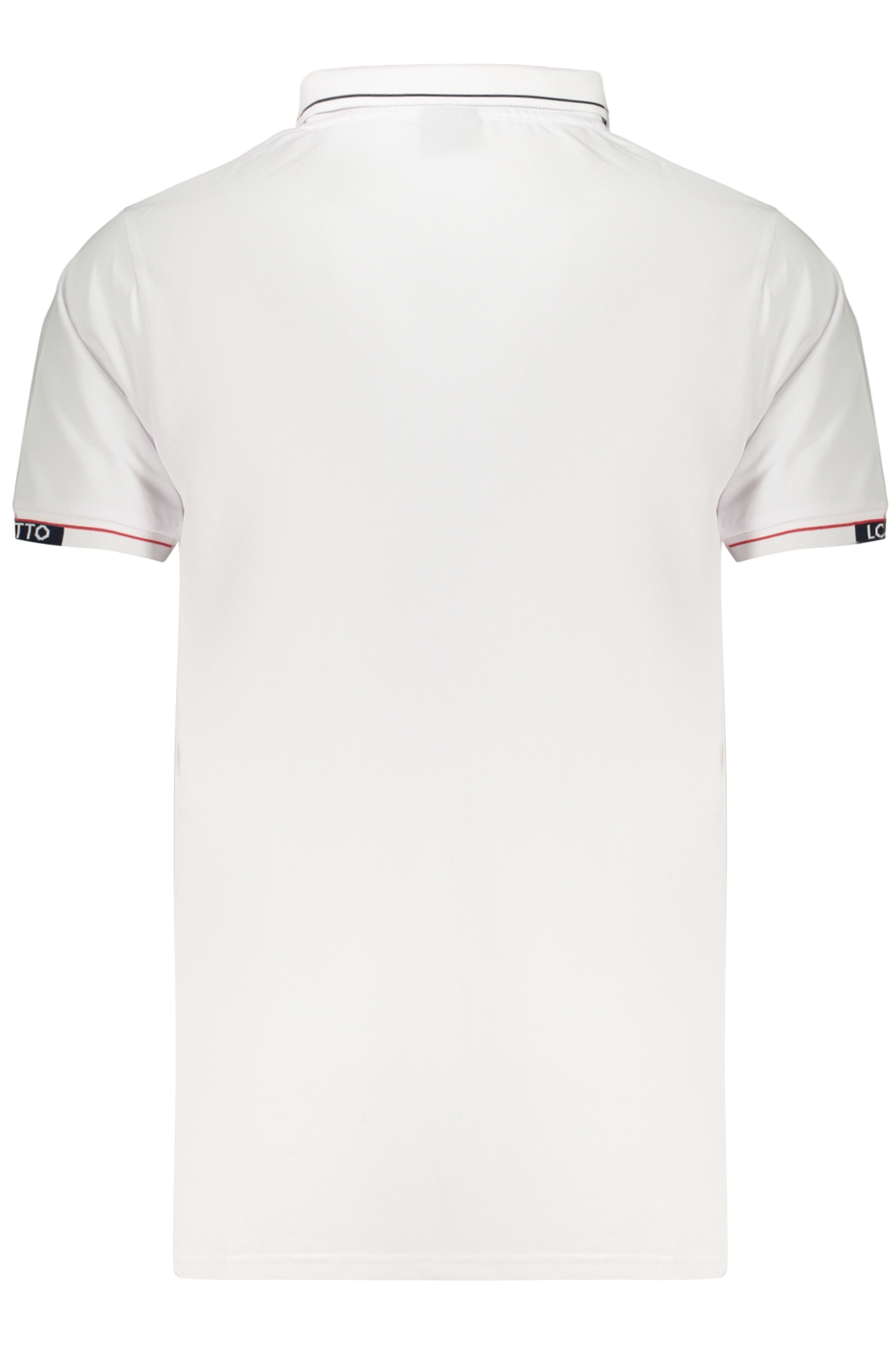 LOTTO MEN'S SHORT-SLEEVED POLO SHIRT WHITE LOTTO MEN'S SHORT-SLEEVED POLO SHIRT WHITE - Image 2