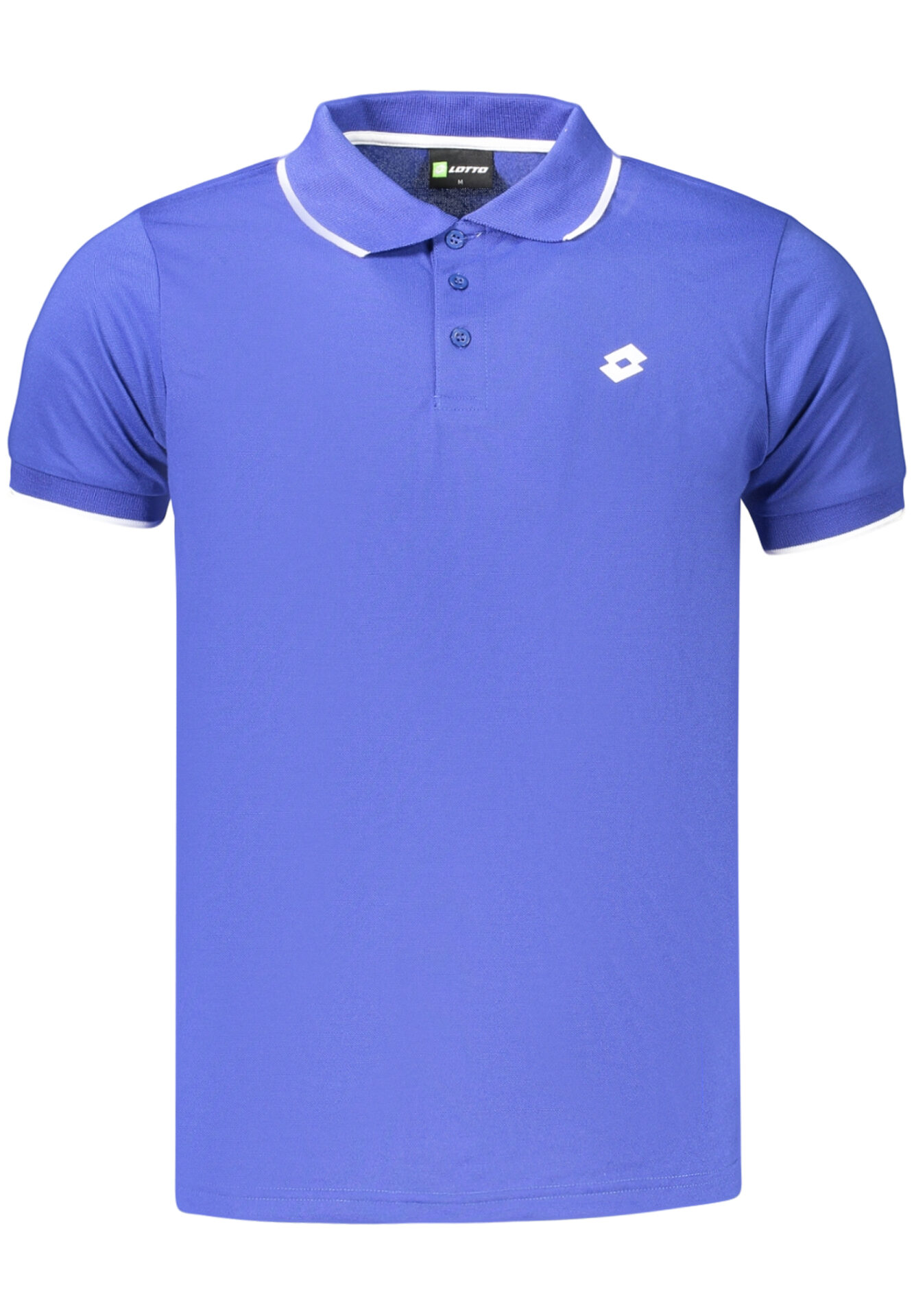LOTTO MEN'S SHORT-SLEEVED POLO SHIRT BLUE