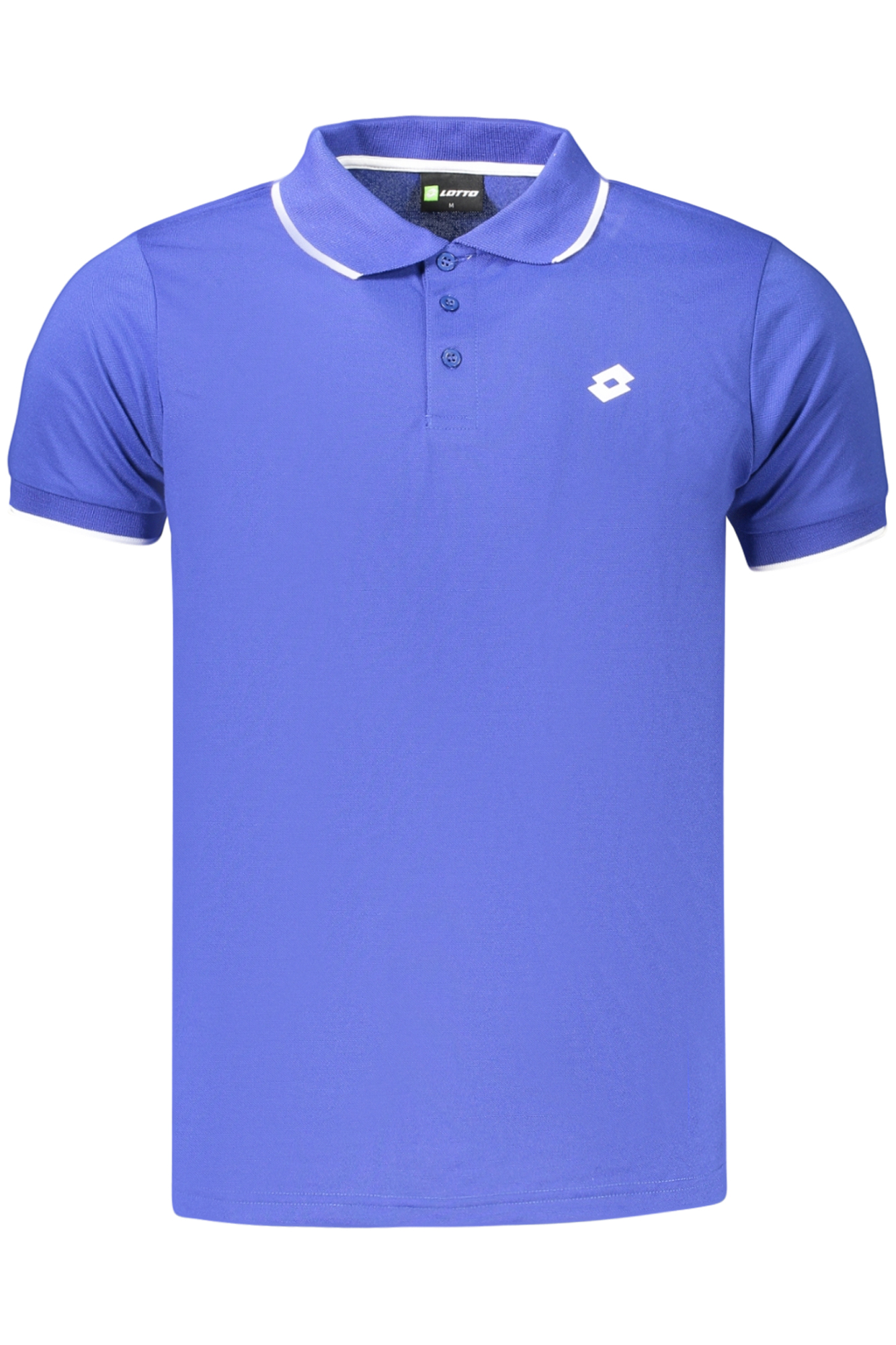 LOTTO MEN'S SHORT-SLEEVED POLO SHIRT BLUE LOTTO MEN'S SHORT-SLEEVED POLO SHIRT BLUE