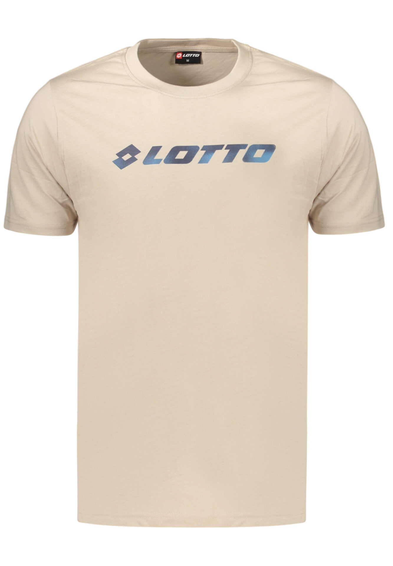 LOTTO MEN'S SHORT-SLEEVED T-SHIRT, BEIGE
