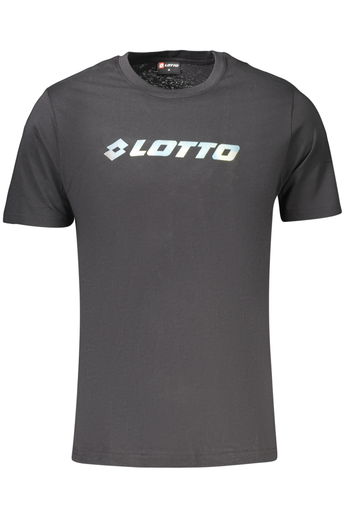 LOTTO MEN'S BLACK SHORT-SLEEVED T-SHIRT LOTTO MEN'S BLACK SHORT-SLEEVED T-SHIRT